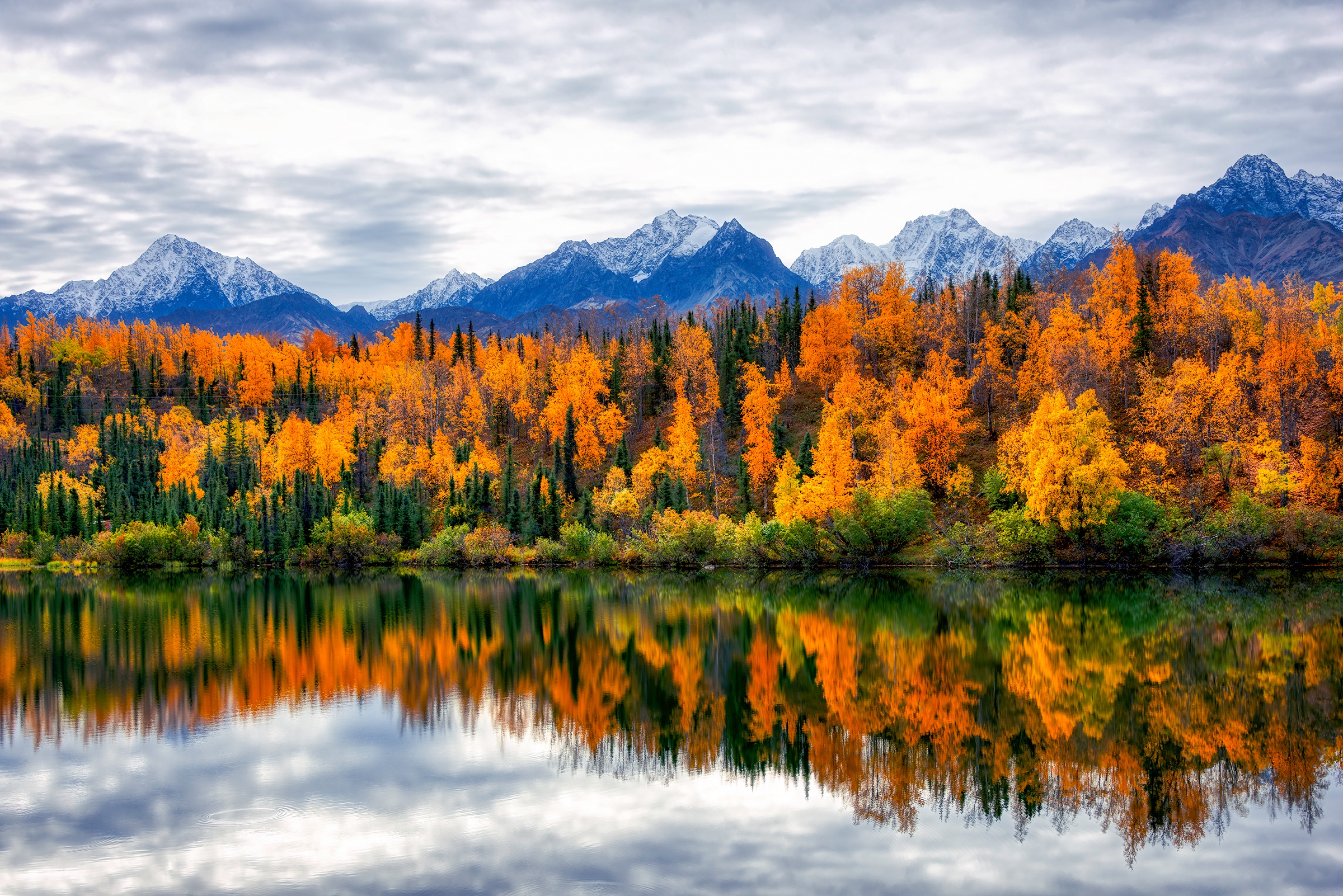 Laden Sie das Herbst, Erde/natur, Spiegelung-Bild kostenlos auf Ihren PC-Desktop herunter