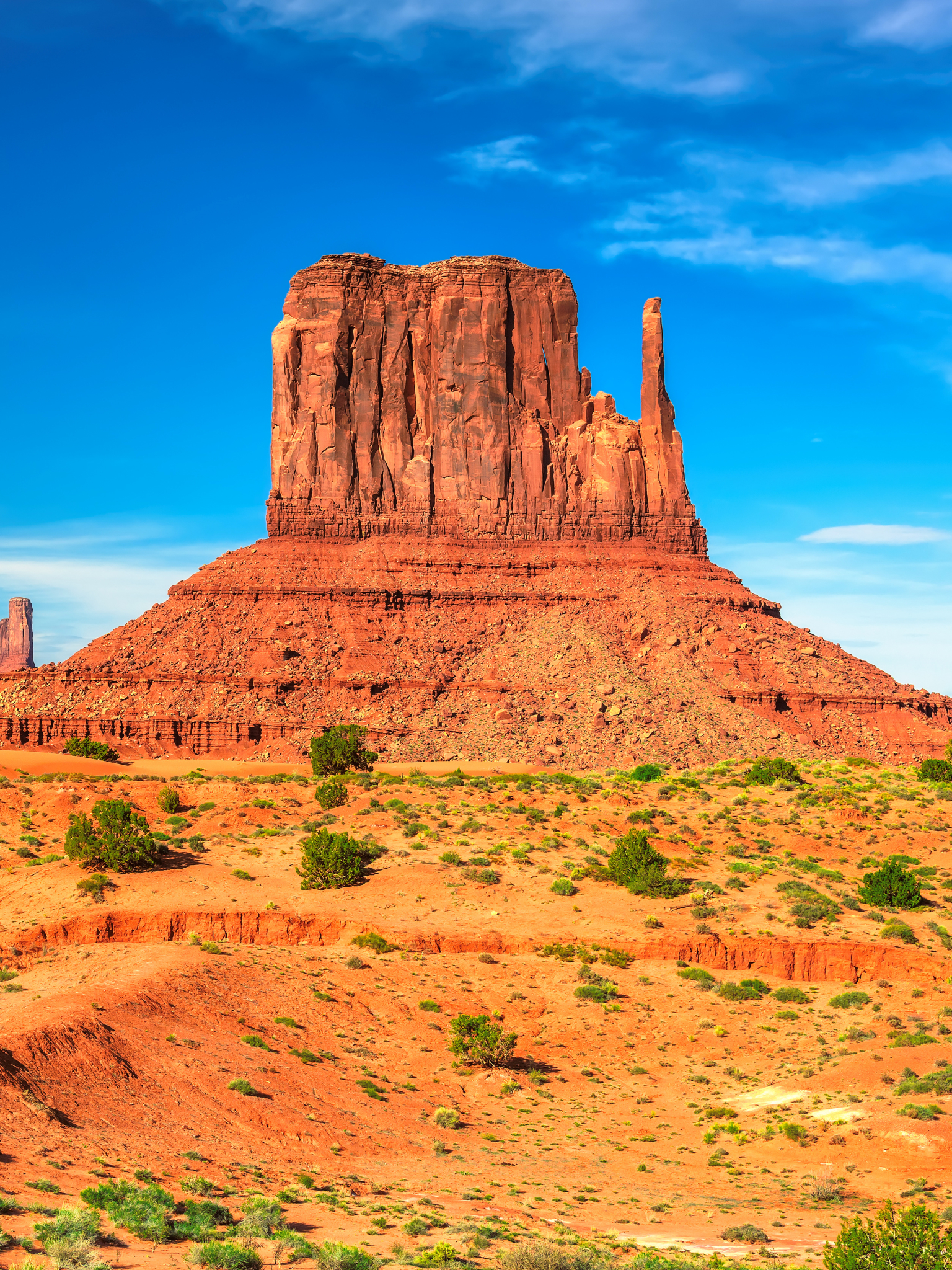 Скачати мобільні шпалери Пейзаж, Пустеля, Сша, Земля, Арізона, Долина Монументів безкоштовно.
