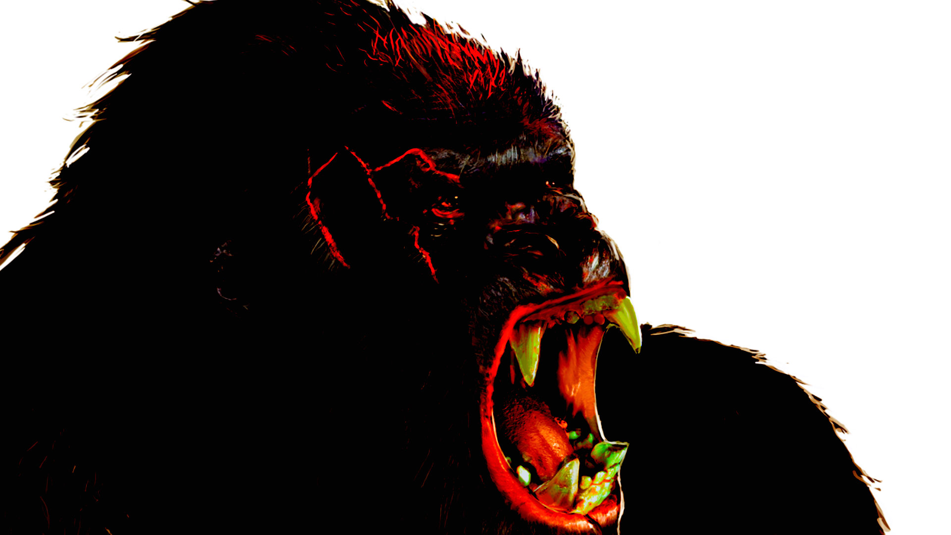 Descarga gratuita de fondo de pantalla para móvil de Mono, Demonio, Películas, Terrorífico, Rey Kong, Rey Kong (1976).