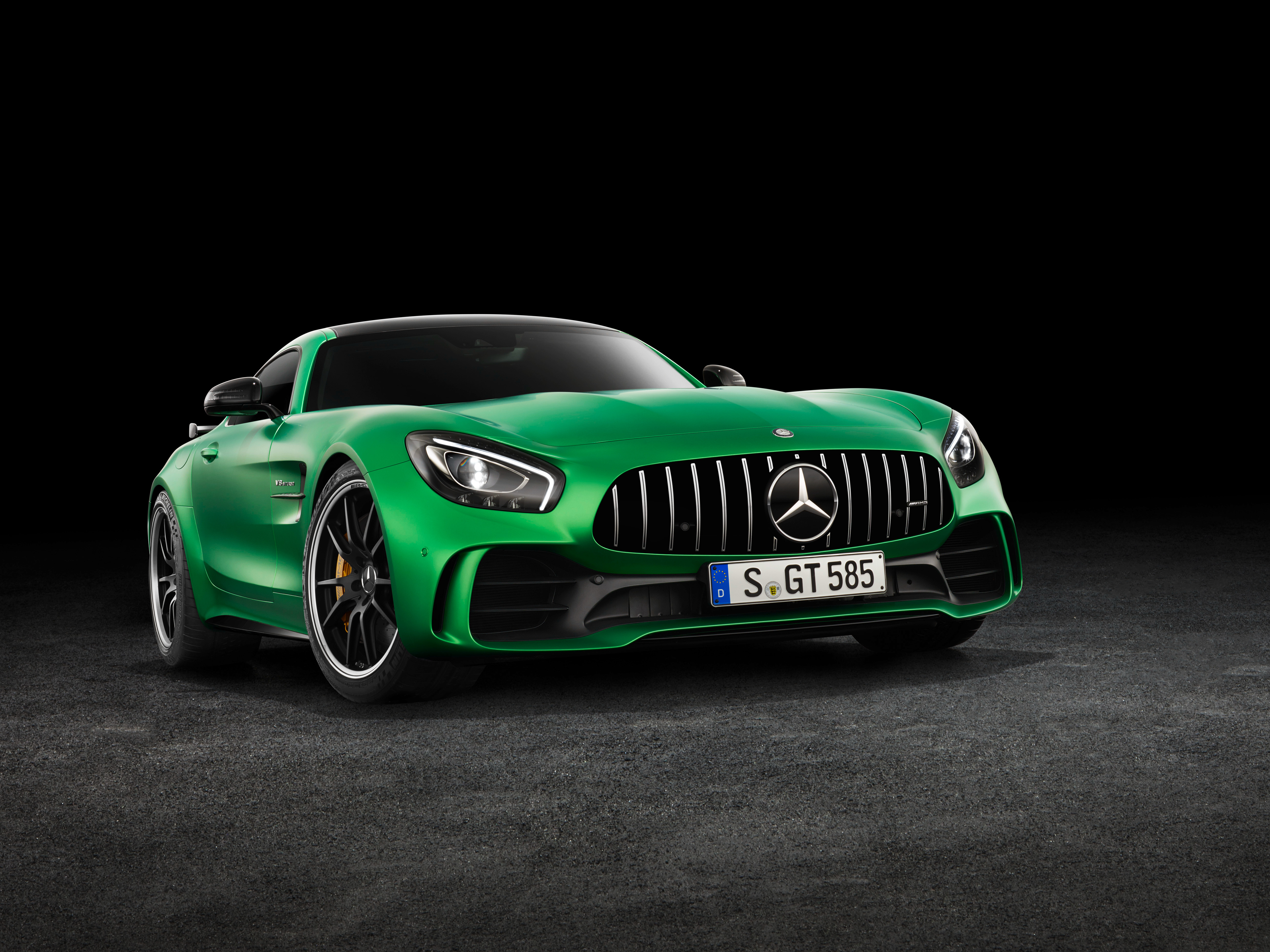 Download mobile wallpaper Car, Mercedes Benz, Vehicles, Green Car, Mercedes Amg Gt for free.
