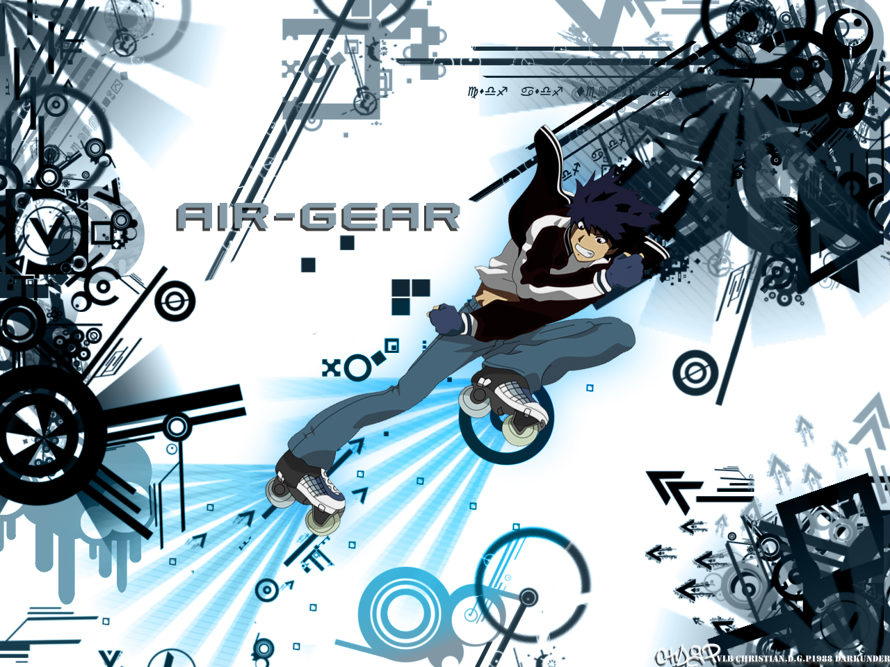 Handy-Wallpaper Animes, Air Gear kostenlos herunterladen.