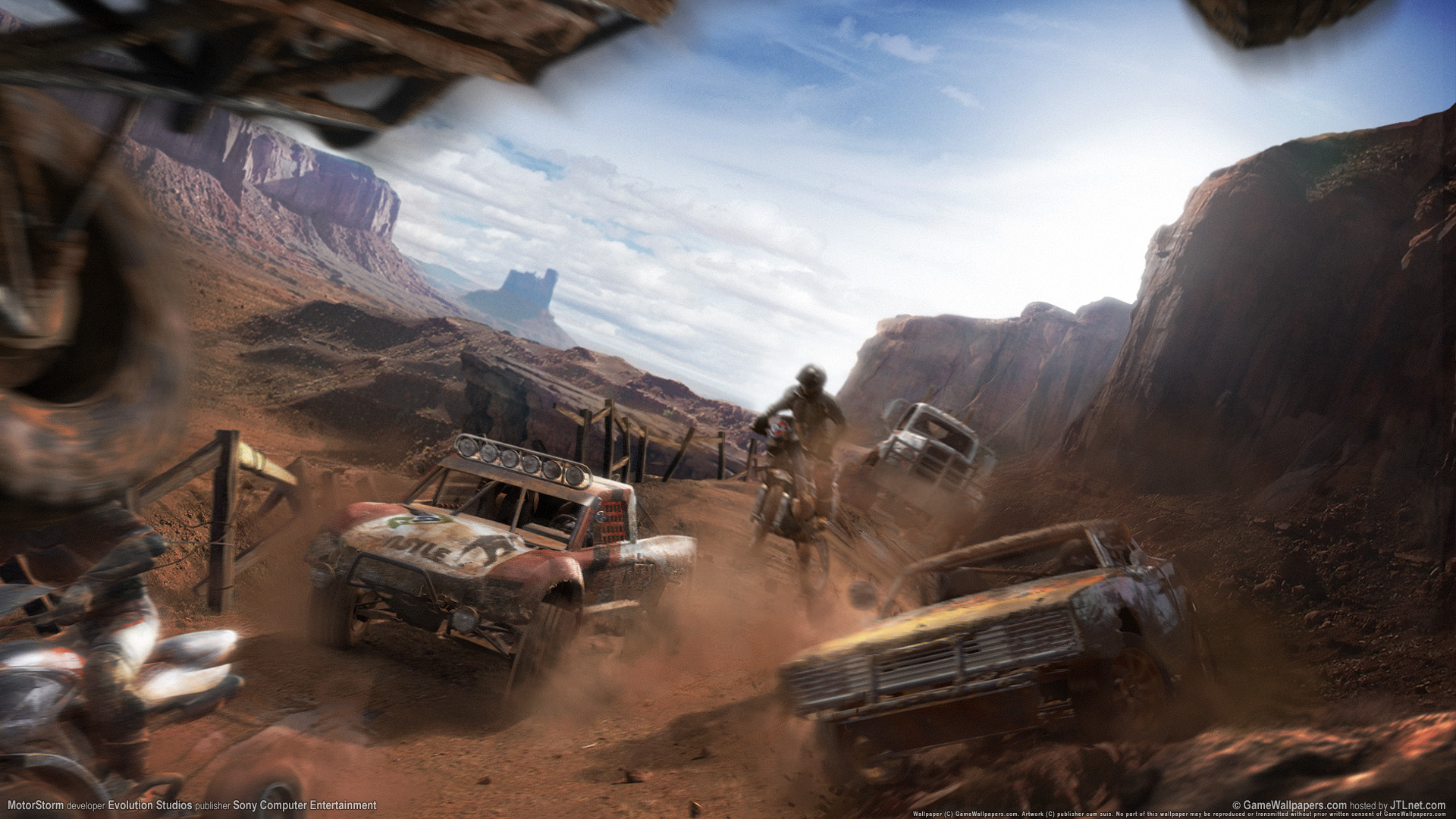 Meilleurs fonds d'écran Motorstorm: Pacific Rift pour l'écran du téléphone