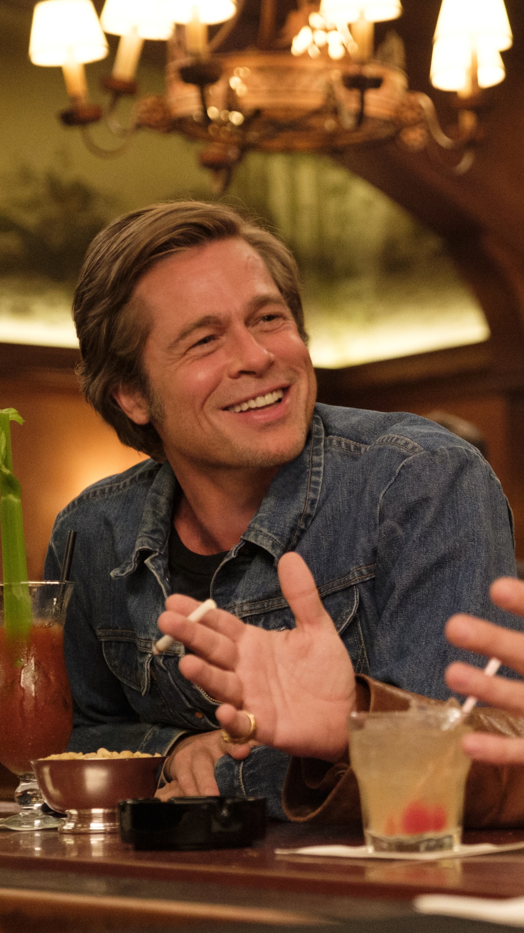 Download mobile wallpaper Brad Pitt, Movie, Once Upon A Time In Hollywood for free.