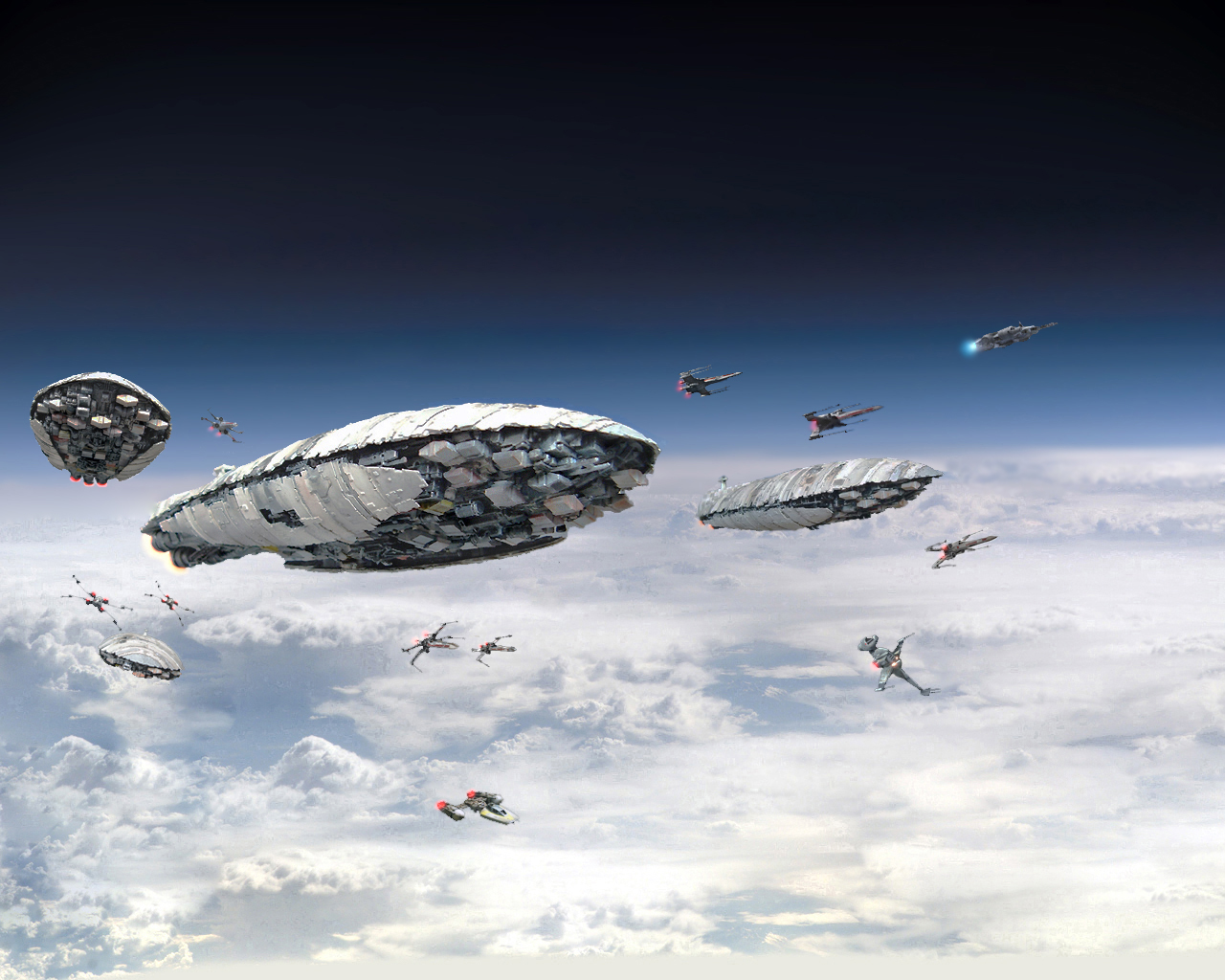 Descarga gratis la imagen Ciencia Ficción, La Guerra De Las Galaxias en el escritorio de tu PC