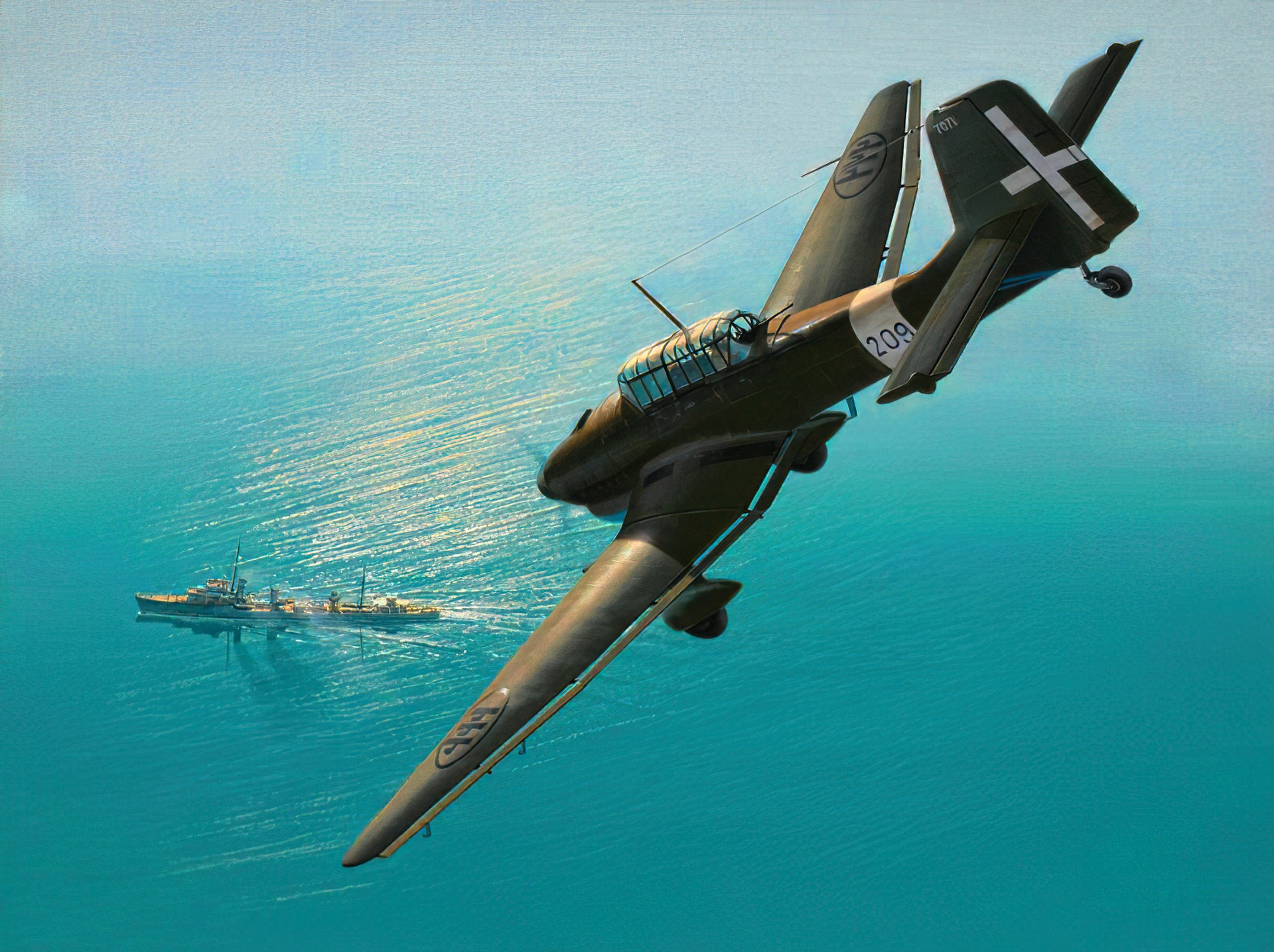 Melhores papéis de parede de Junker Ju 87 Stuka para tela do telefone