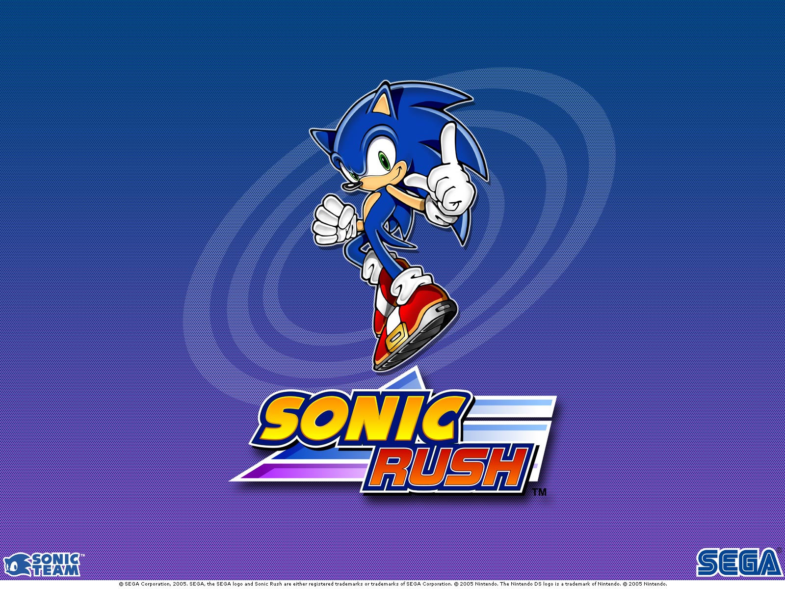 Meilleurs fonds d'écran Sonic Rush pour l'écran du téléphone