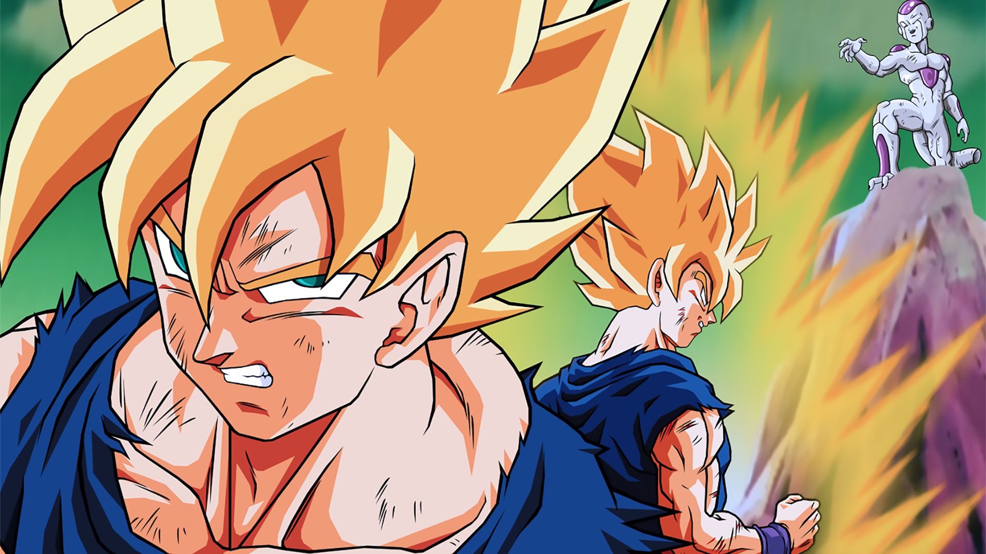 Free download wallpaper Anime, Dragon Ball Z, Dragon Ball, Goku, Frieza (Dragon Ball) on your PC desktop
