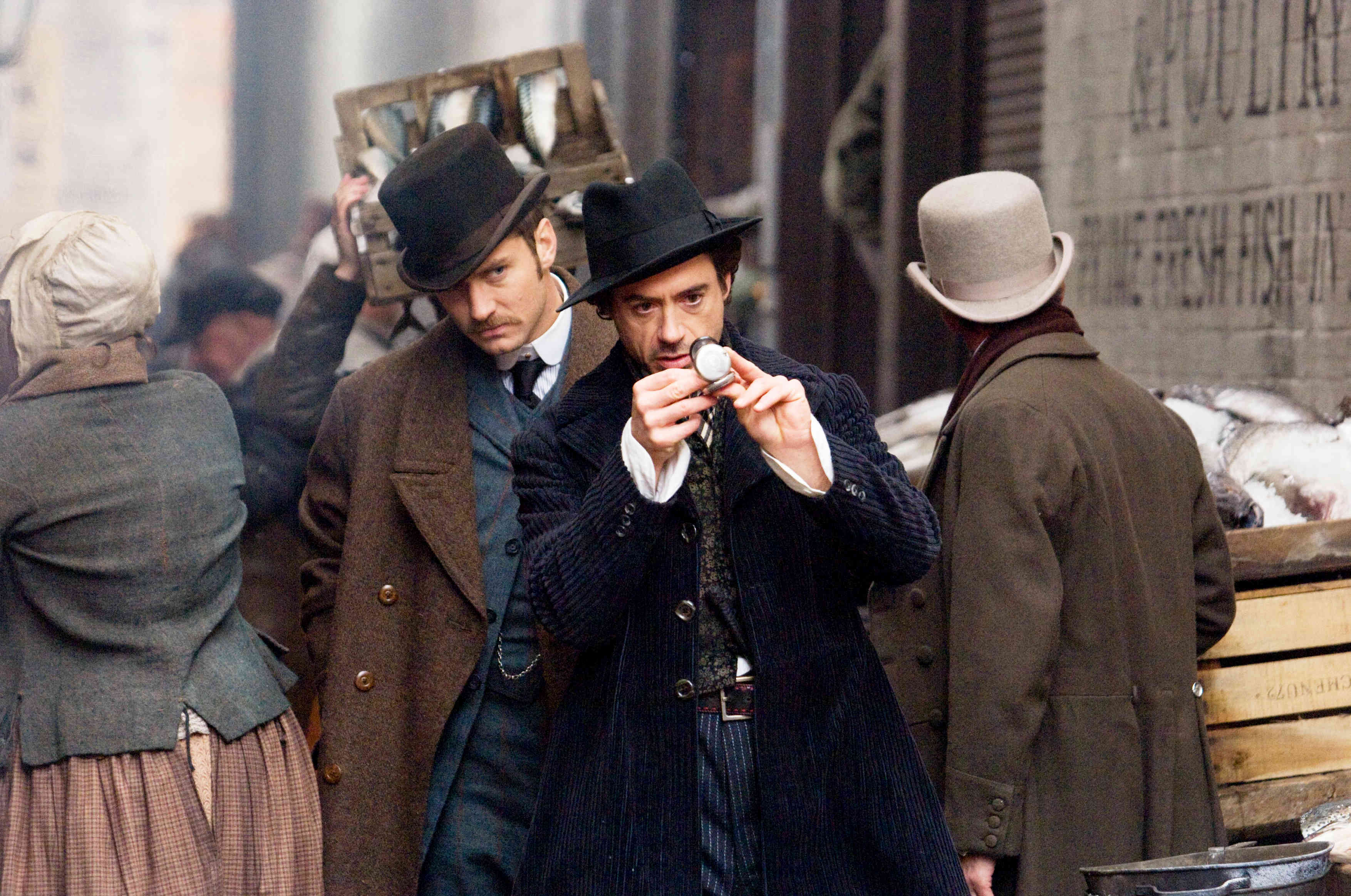 Handy-Wallpaper Sherlock Holmes, Filme kostenlos herunterladen.