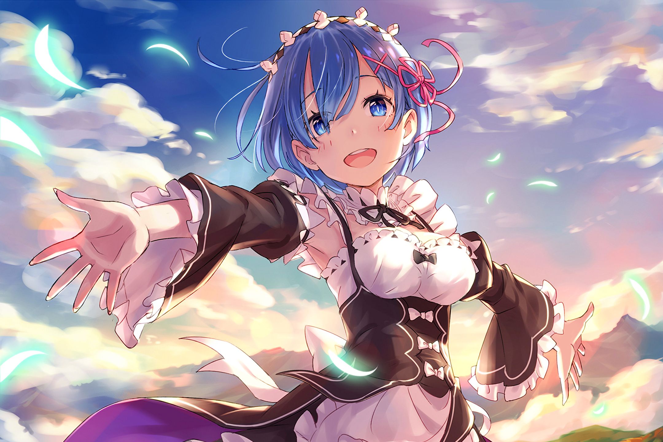 Descarga gratis la imagen Animado, Re:zero Comenzando La Vida En Otro Mundo, Rem (Re: Cero) en el escritorio de tu PC