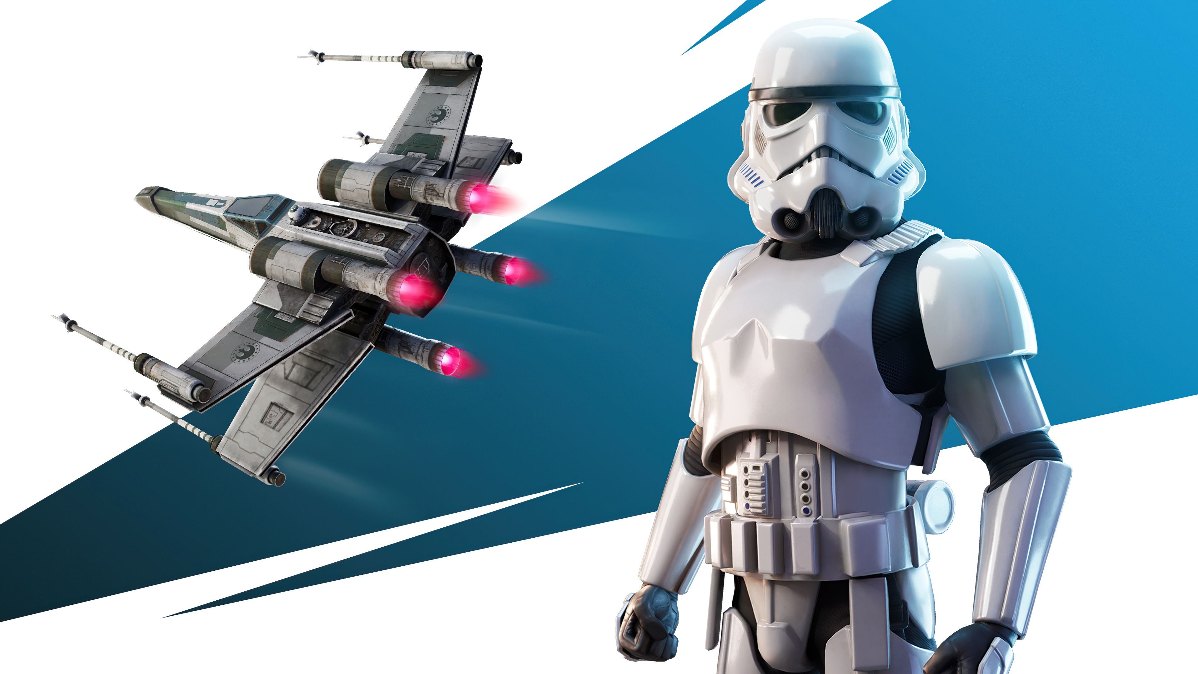 Téléchargez des papiers peints mobile Jeux Vidéo, Stormtrooper, Fortnite gratuitement.