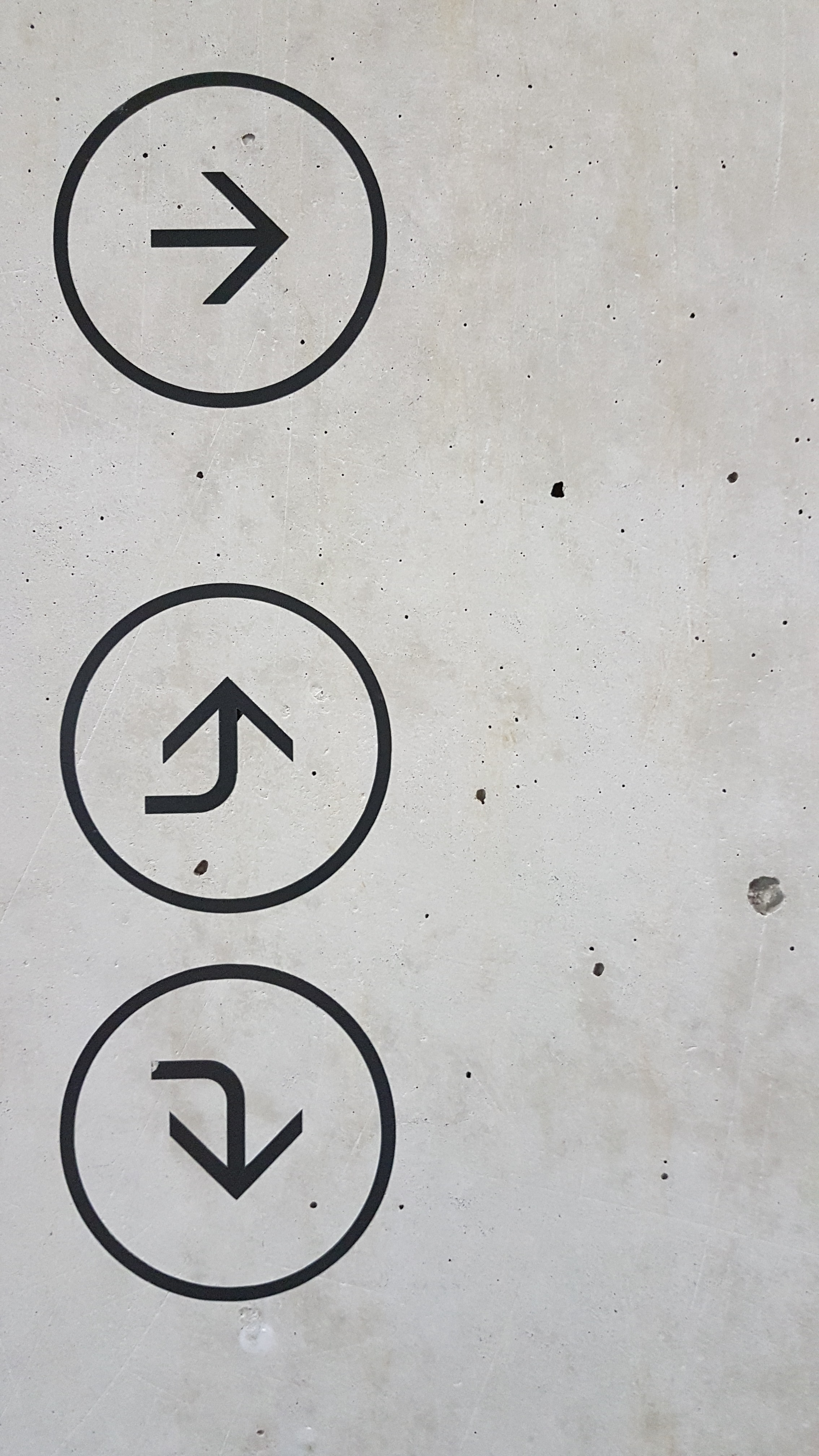 arrow, miscellanea, miscellaneous, wall, pointer, concrete