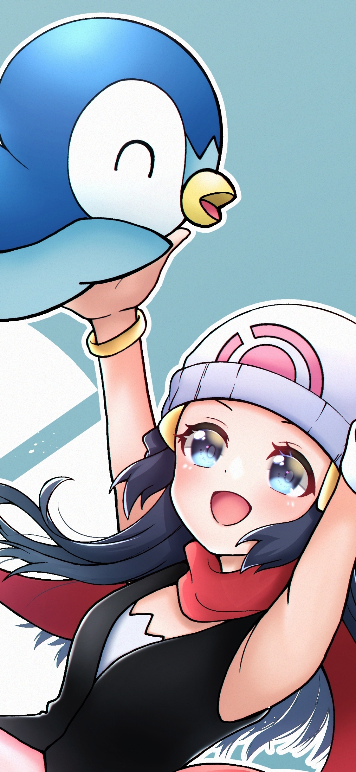 Download mobile wallpaper Anime, Pokémon, Piplup (Pokémon), Dawn (Pokémon) for free.