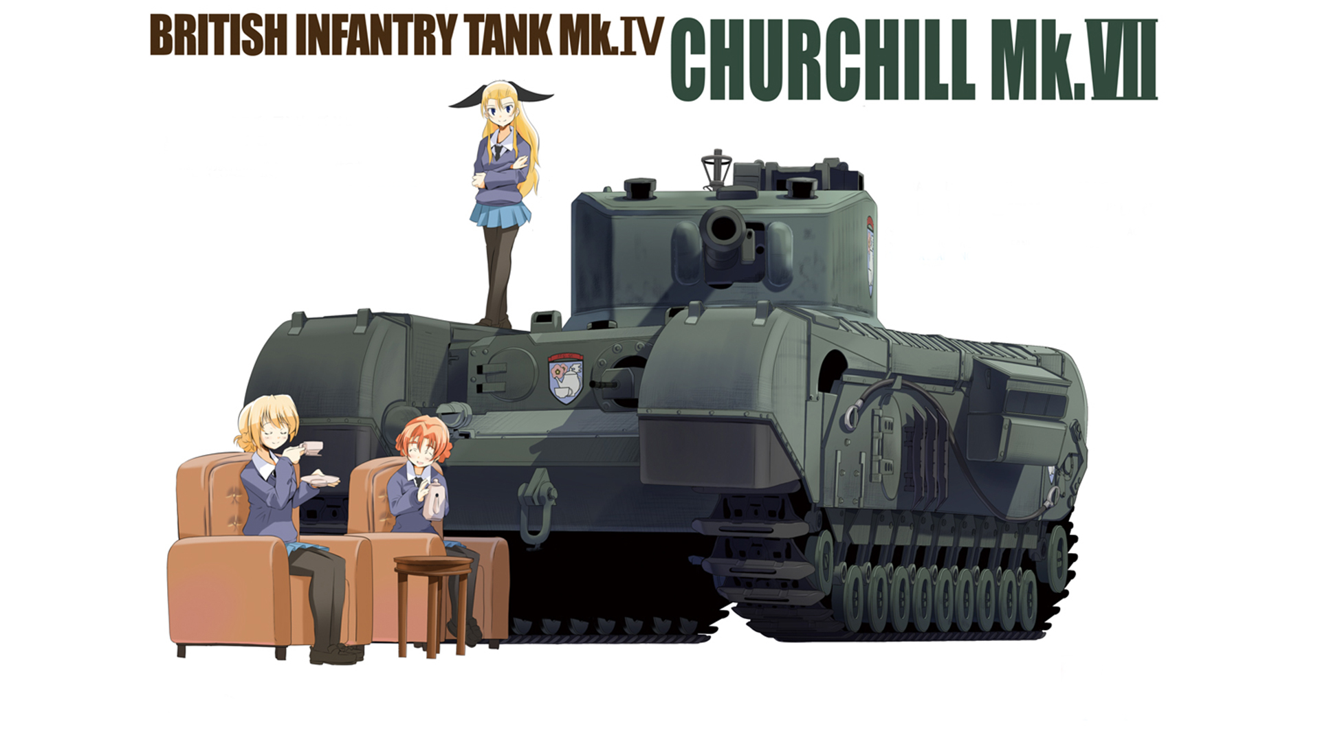 870564 Fonds d'écran et Girls Und Panzer images sur le bureau. Téléchargez les économiseurs d'écran  sur PC gratuitement