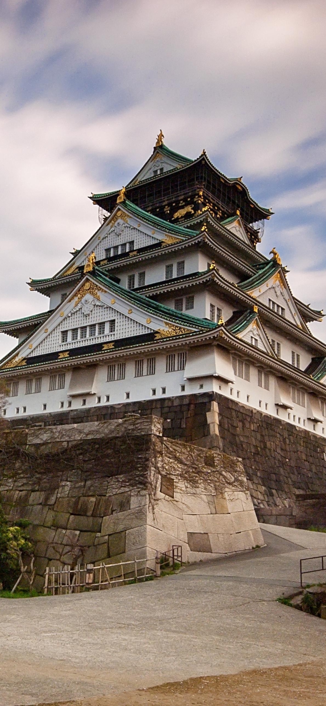Handy-Wallpaper Schlösser, Menschengemacht, Osaka Schloss kostenlos herunterladen.