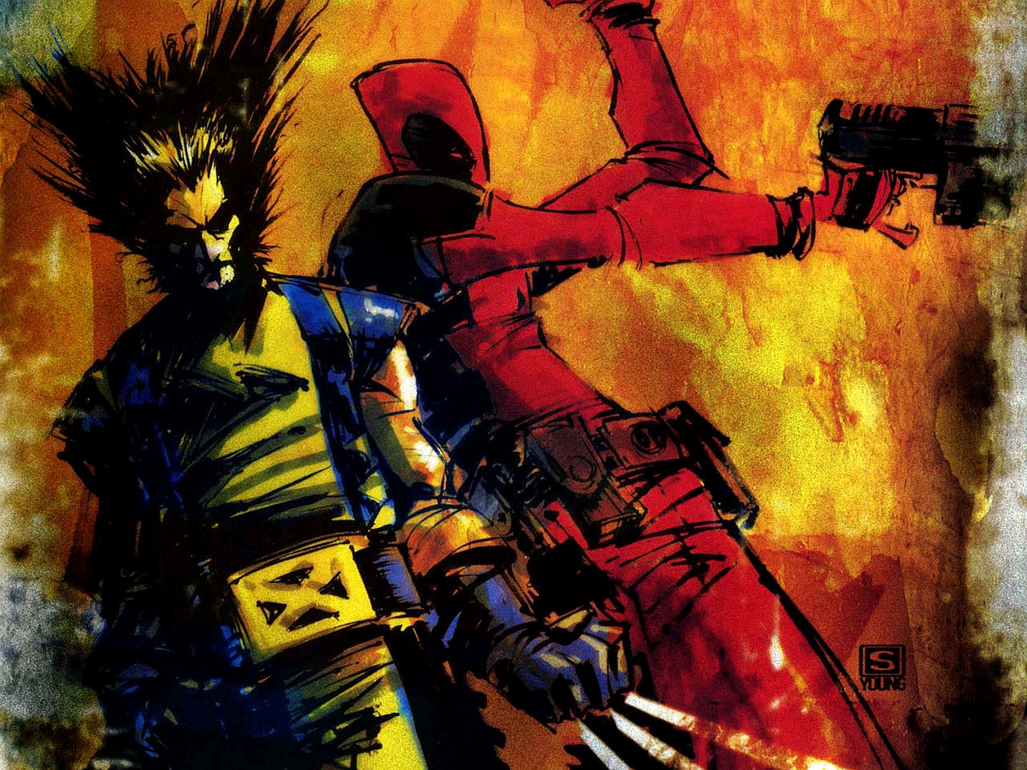 Free download wallpaper X Men, Deadpool, Wolverine, Comics on your PC desktop