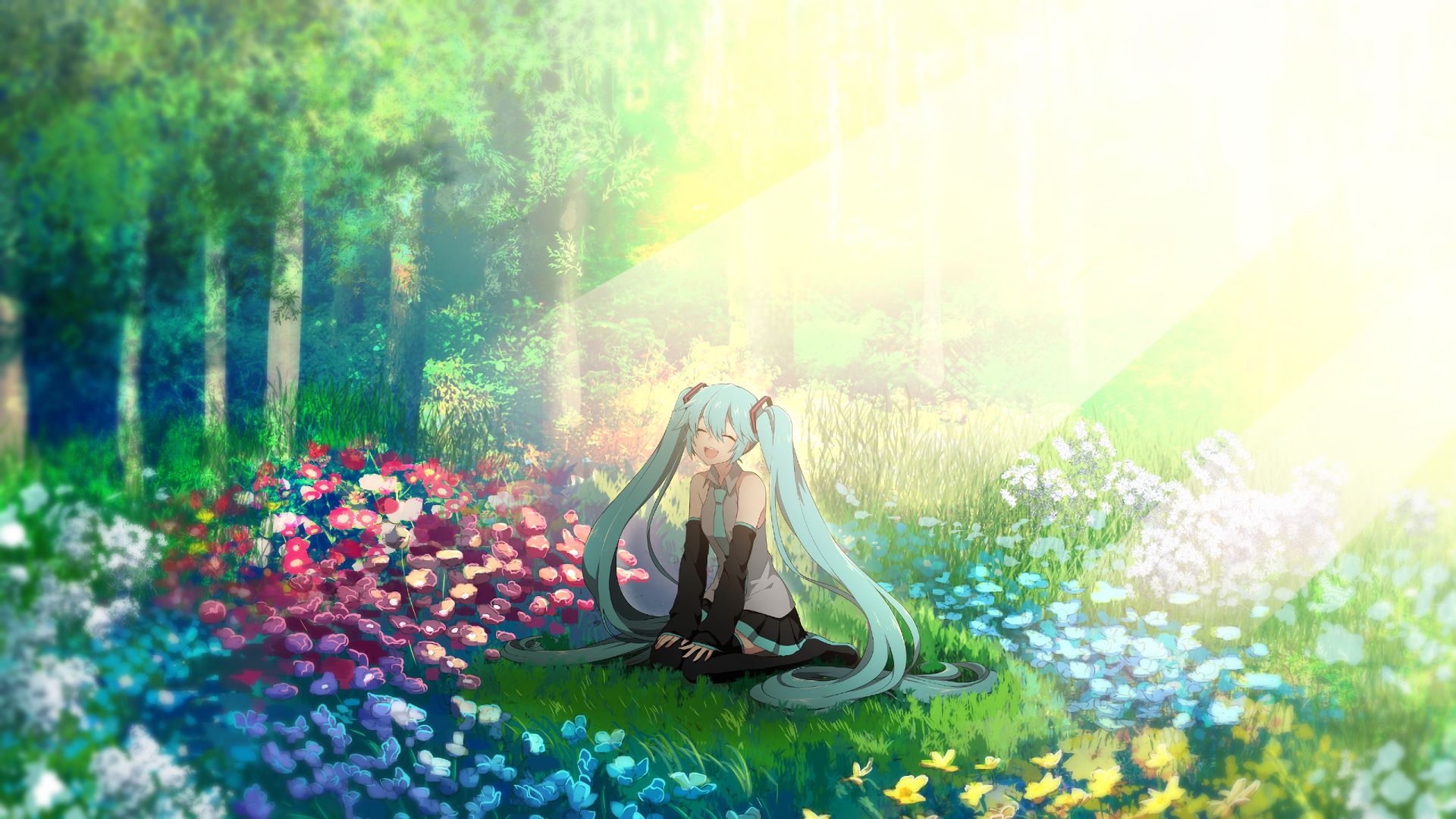 Handy-Wallpaper Vocaloid, Hatsune Miku, Animes kostenlos herunterladen.