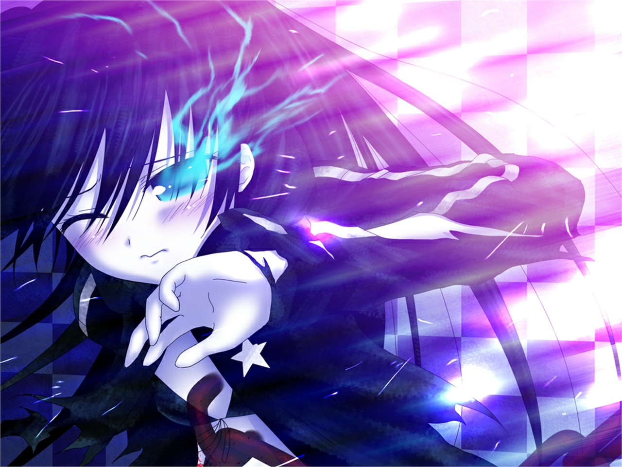 Free download wallpaper Anime, Black Rock Shooter on your PC desktop