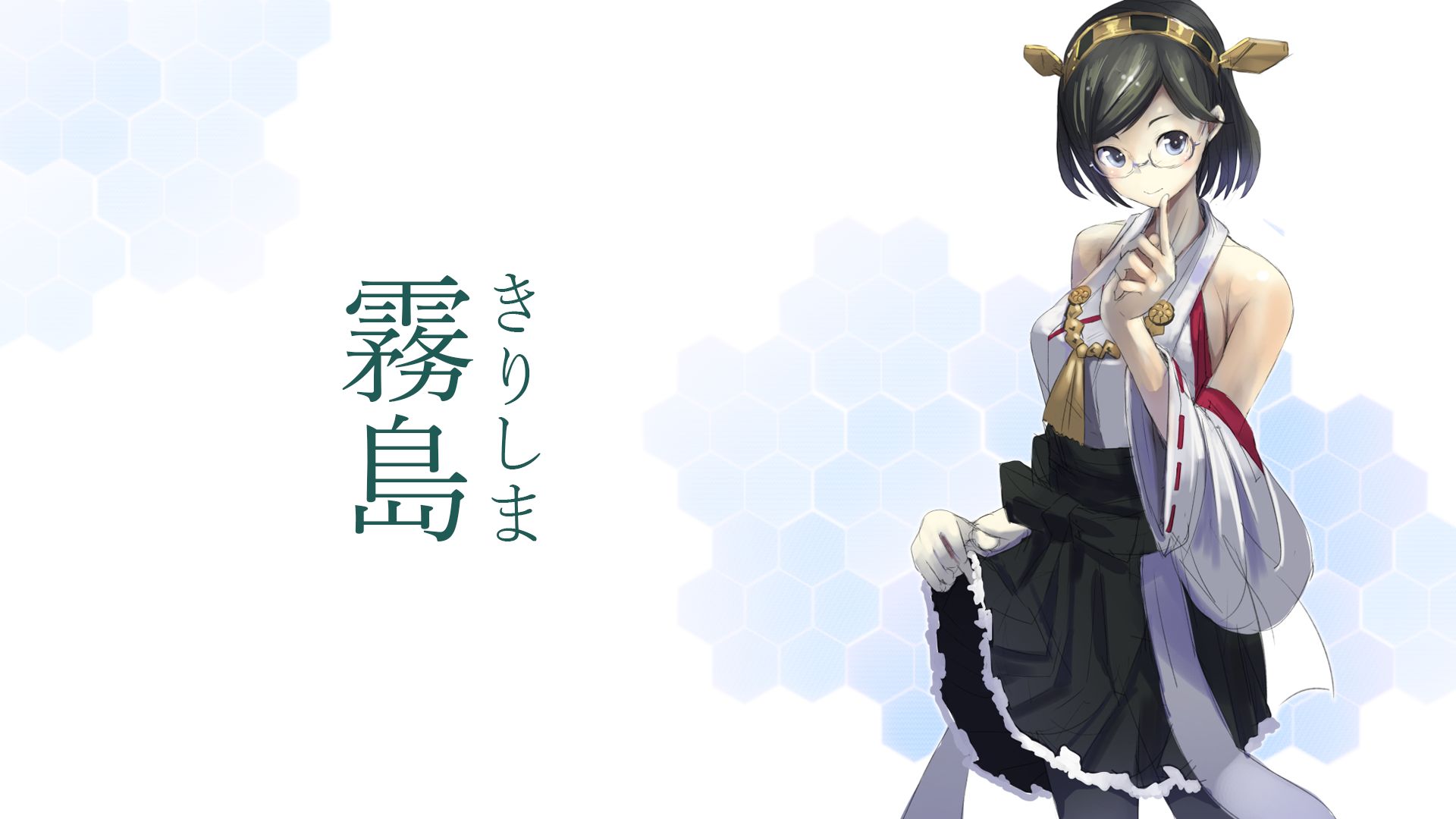 Download mobile wallpaper Anime, Kantai Collection, Kirishima (Kancolle) for free.