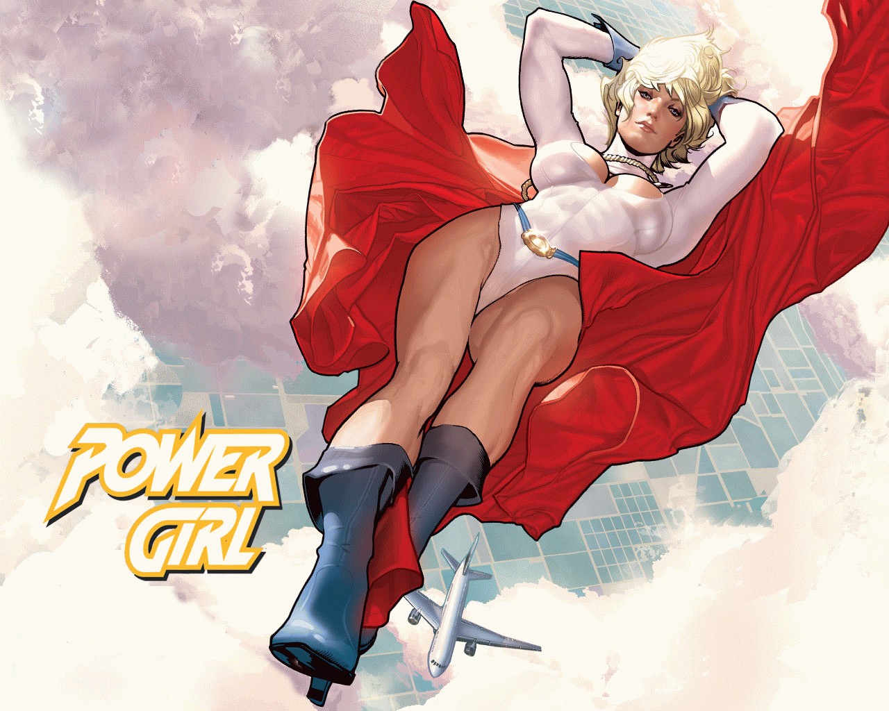 1497006 Bild herunterladen comics, power girl - Hintergrundbilder und Bildschirmschoner kostenlos