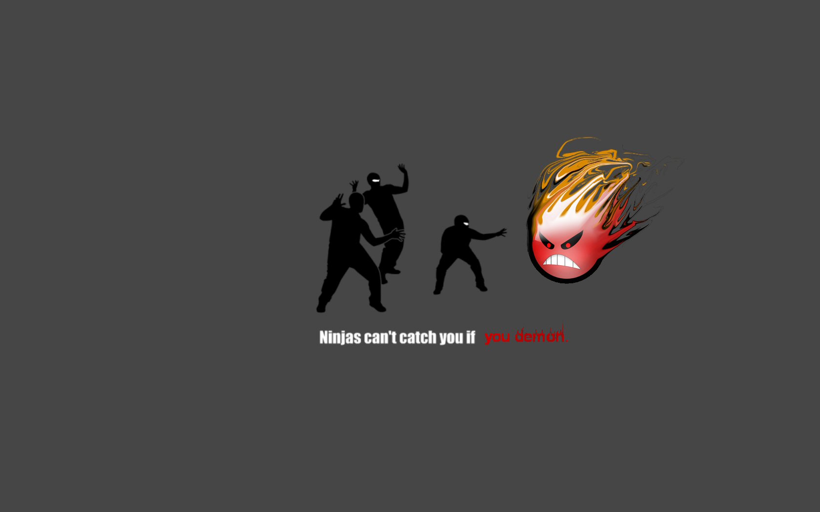 Laden Sie das Humor, Ninja-Bild kostenlos auf Ihren PC-Desktop herunter
