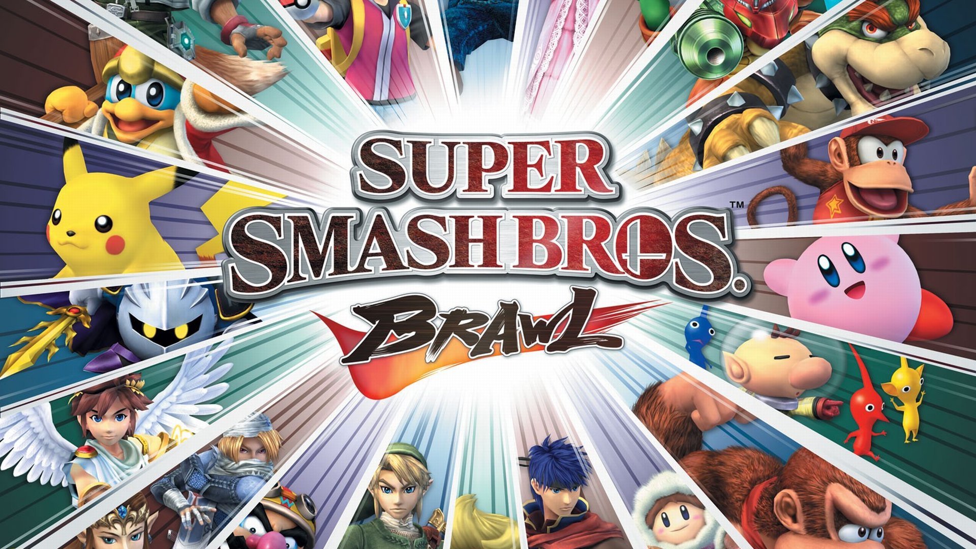 Скачати мобільні шпалери Super Smash Bros Brawl, Super Smash Bros, Відеогра безкоштовно.
