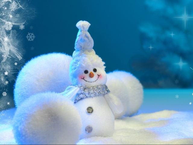 Free download wallpaper Snowman, Holiday on your PC desktop