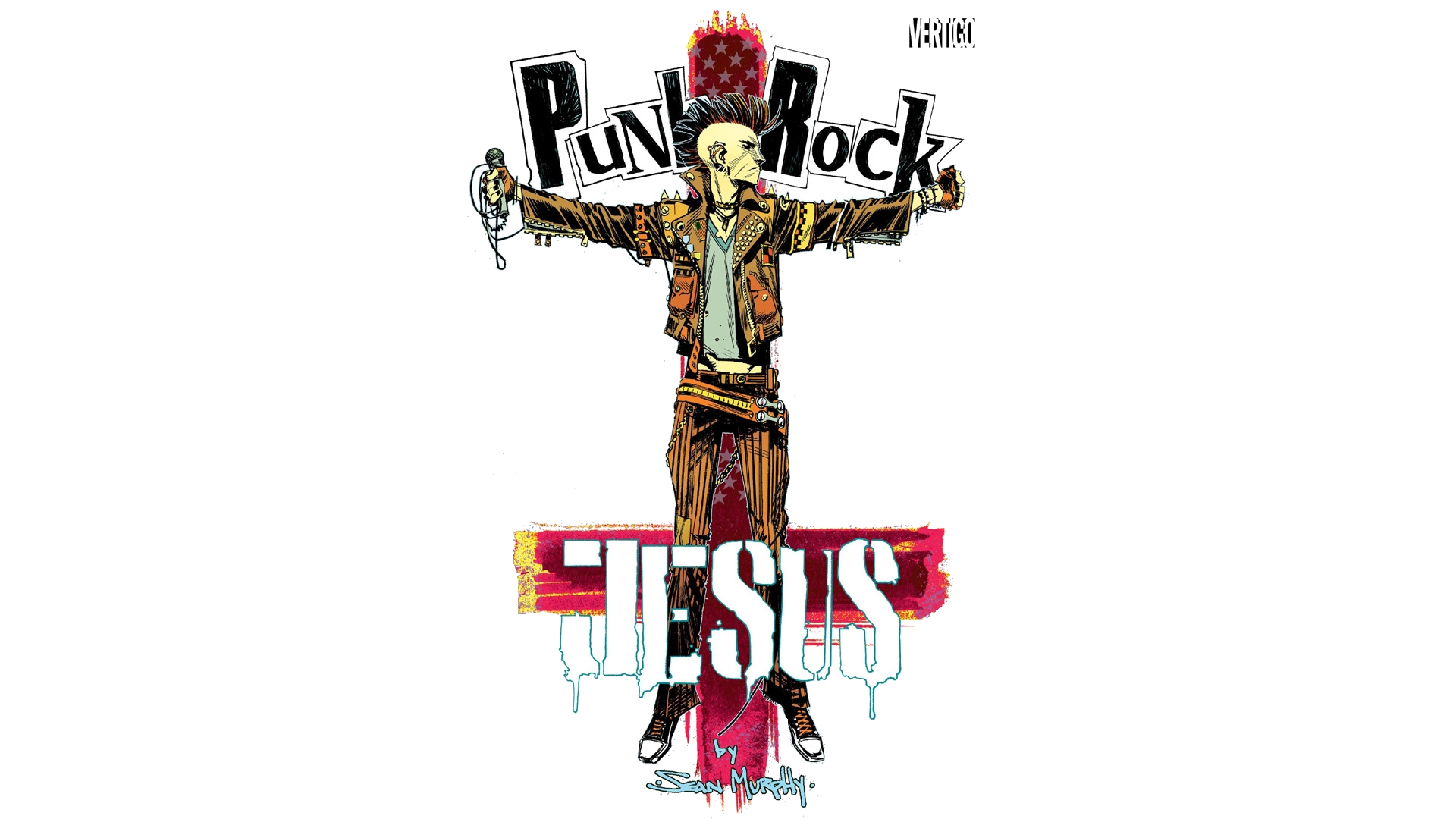 622072 скачать обои комиксы, панк рок иисус - заставки и картинки бесплатно