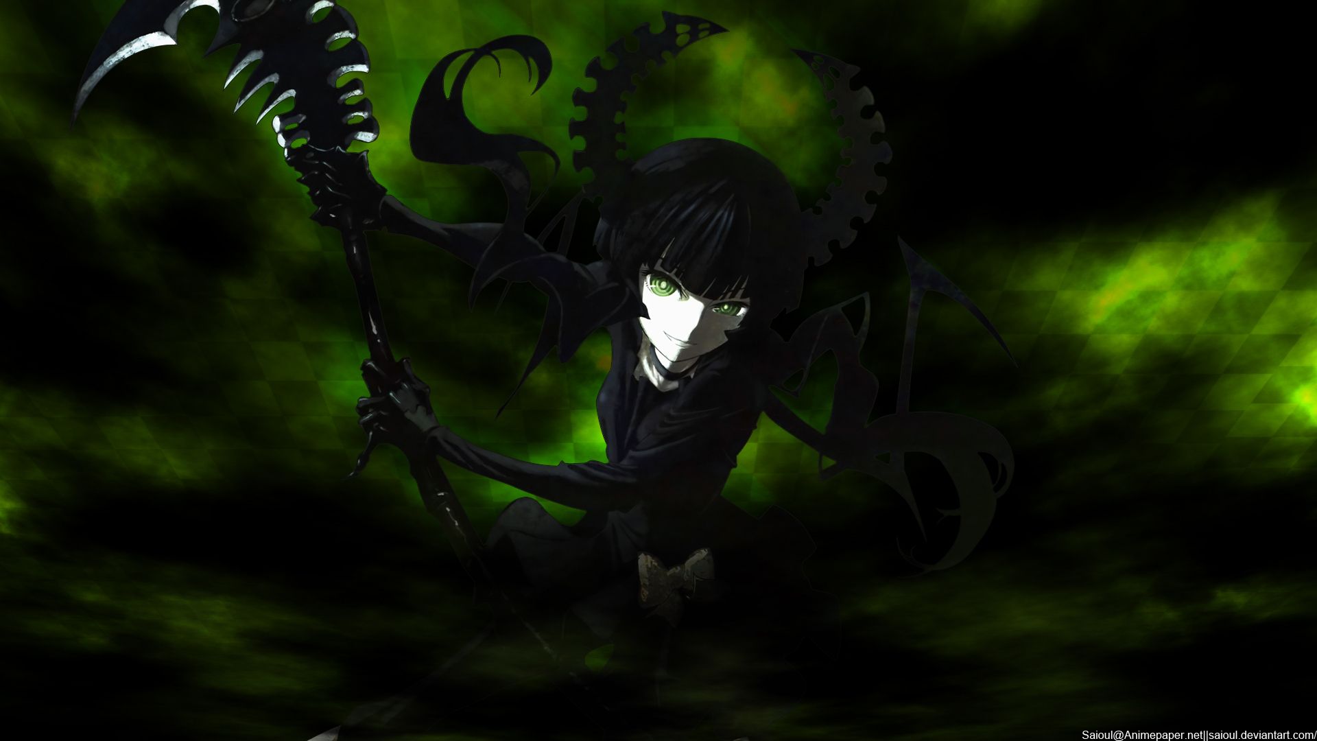 Handy-Wallpaper Animes, Burakku Rokku Shuta, Dead Master (Black Rock Shooter) kostenlos herunterladen.