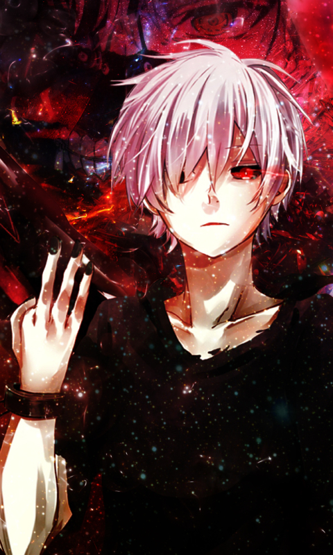 Handy-Wallpaper Animes, Ken Kanek, Tokyo Ghoul kostenlos herunterladen.