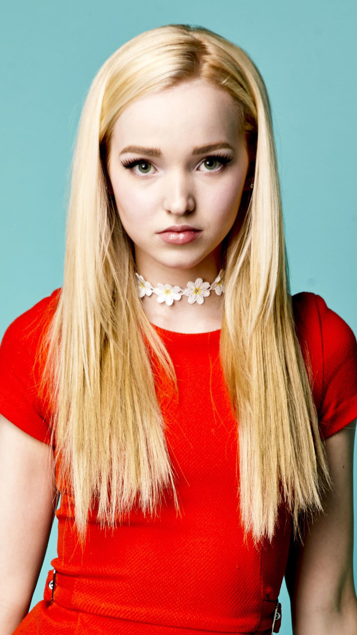 Download mobile wallpaper Blonde, Celebrity, Dove Cameron for free.