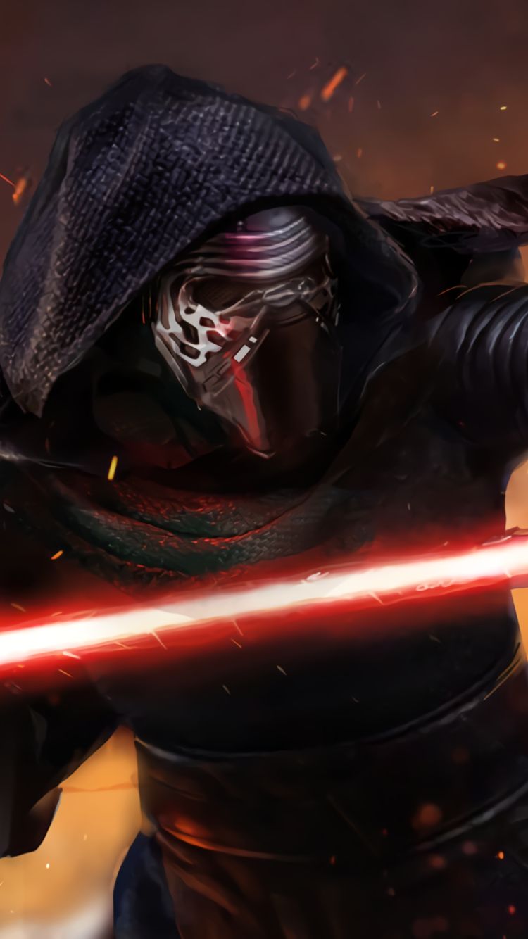 Baixar papel de parede para celular de Filme, Guerra Nas Estrelas, Guerra Das Estrelas, Star Wars: Episódio Vii O Despertar Da Força, Kylo Ren gratuito.