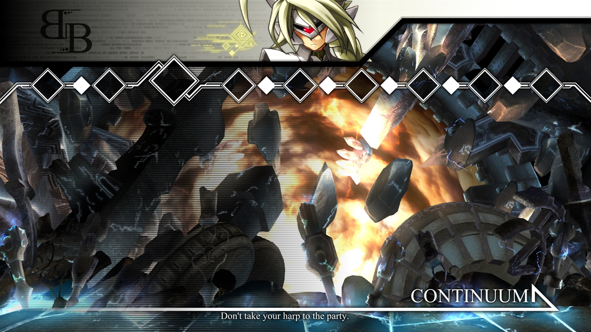 Download mobile wallpaper Blazblue: Continuum Shift, Video Game for free.
