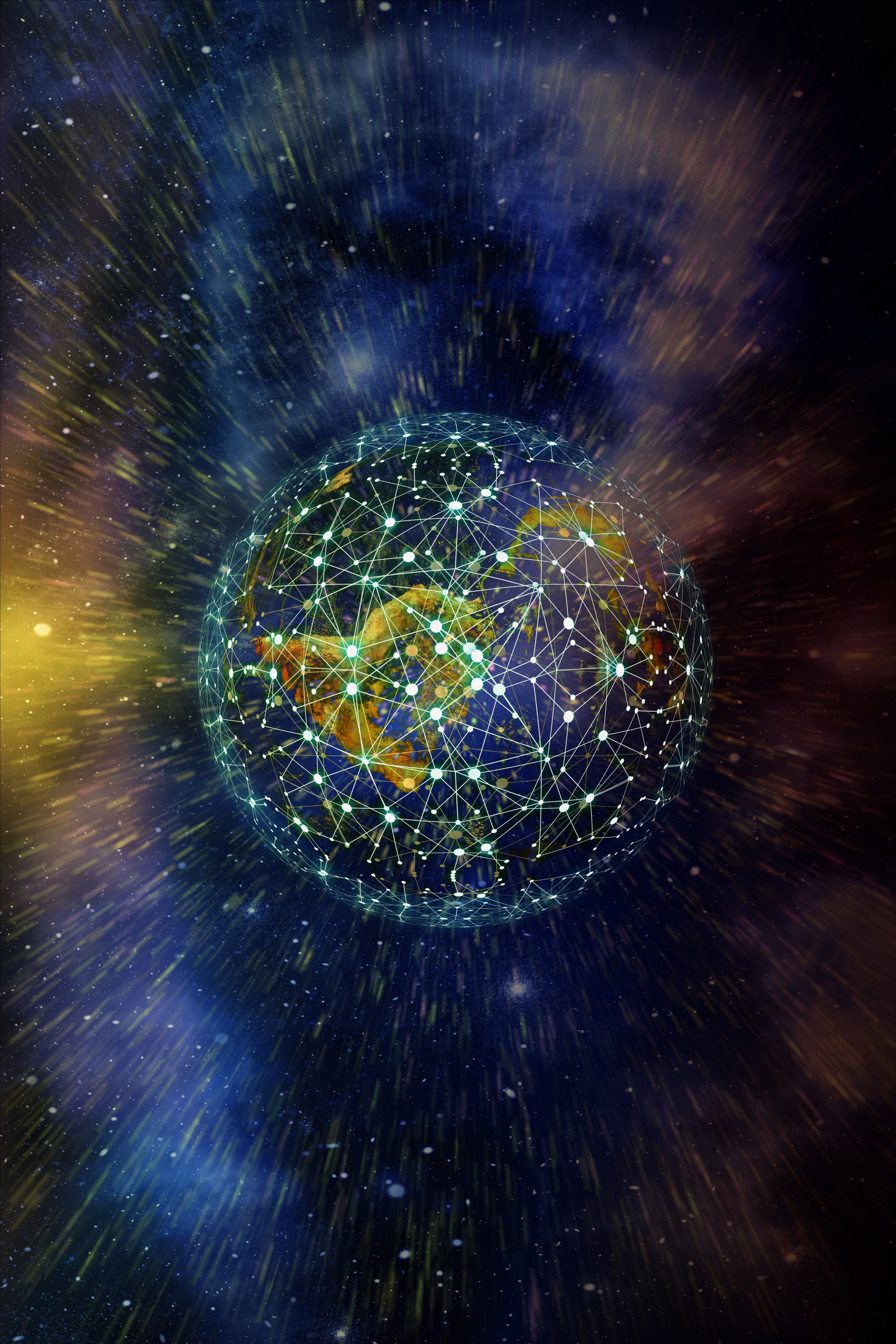 plexus, earth, universe, land, space, planet, networks, mesh