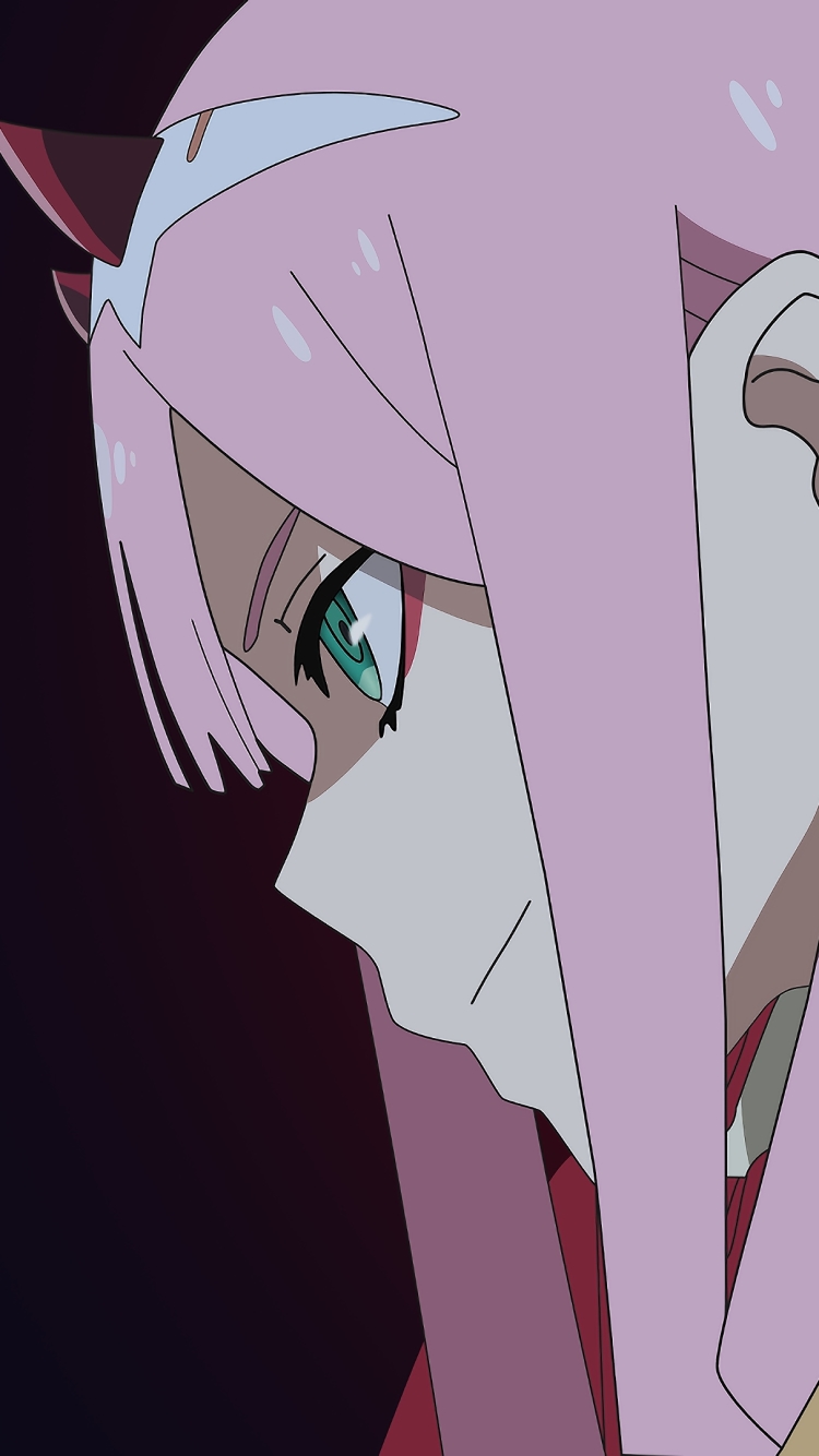 Handy-Wallpaper Animes, Darling In The Franxx, Zero Two (Liebling Im Franxx) kostenlos herunterladen.