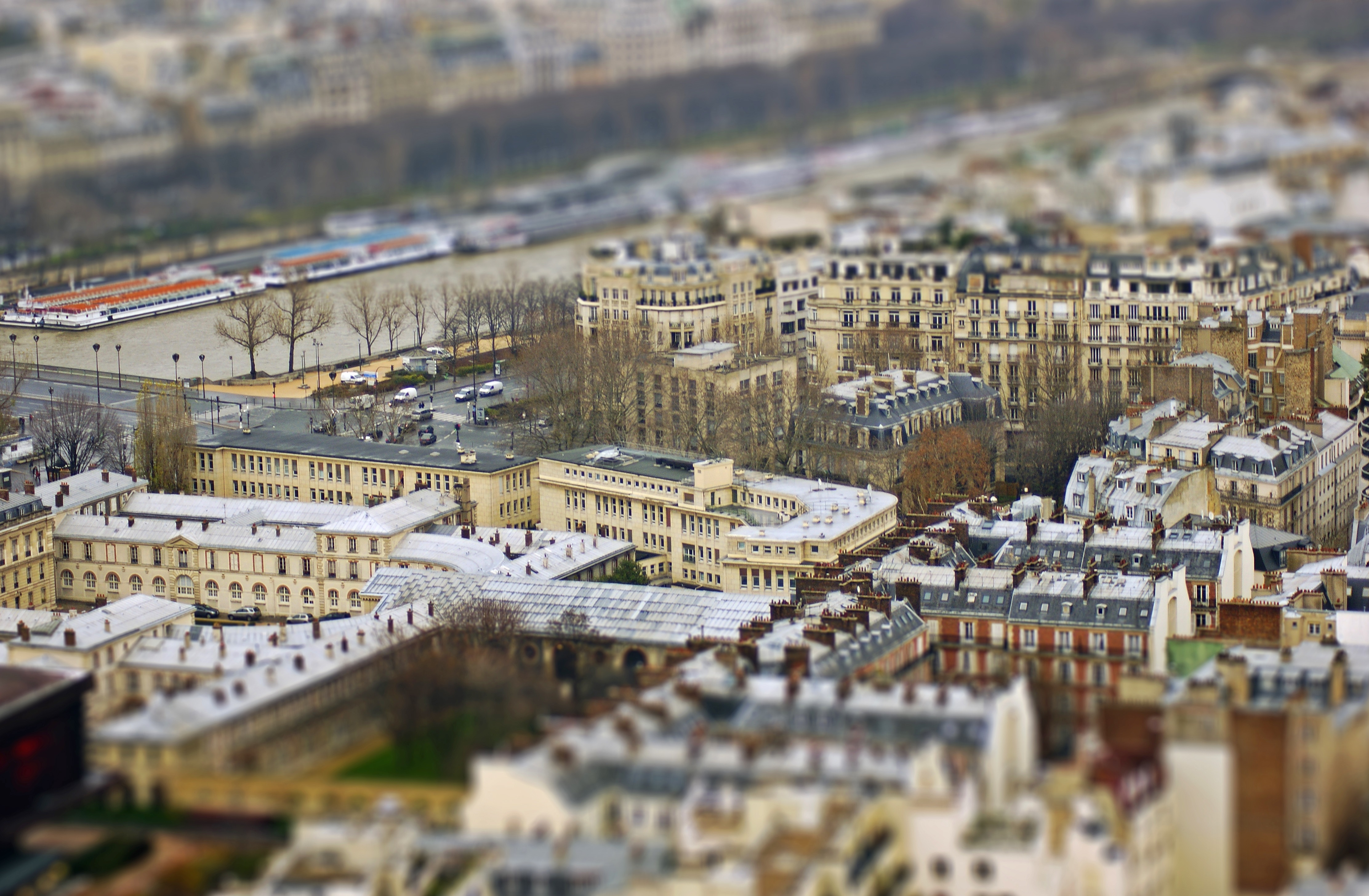 Download mobile wallpaper Paris, Building, France, Photography, Tilt Shift for free.