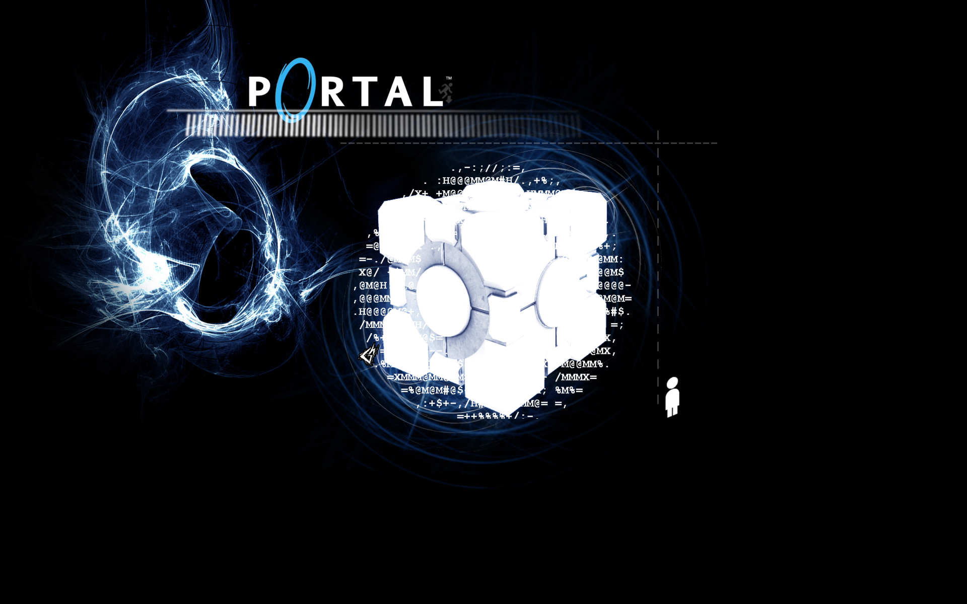 521909 baixar papel de parede videogame, portal, cubo, portal (videogame) - protetores de tela e imagens gratuitamente