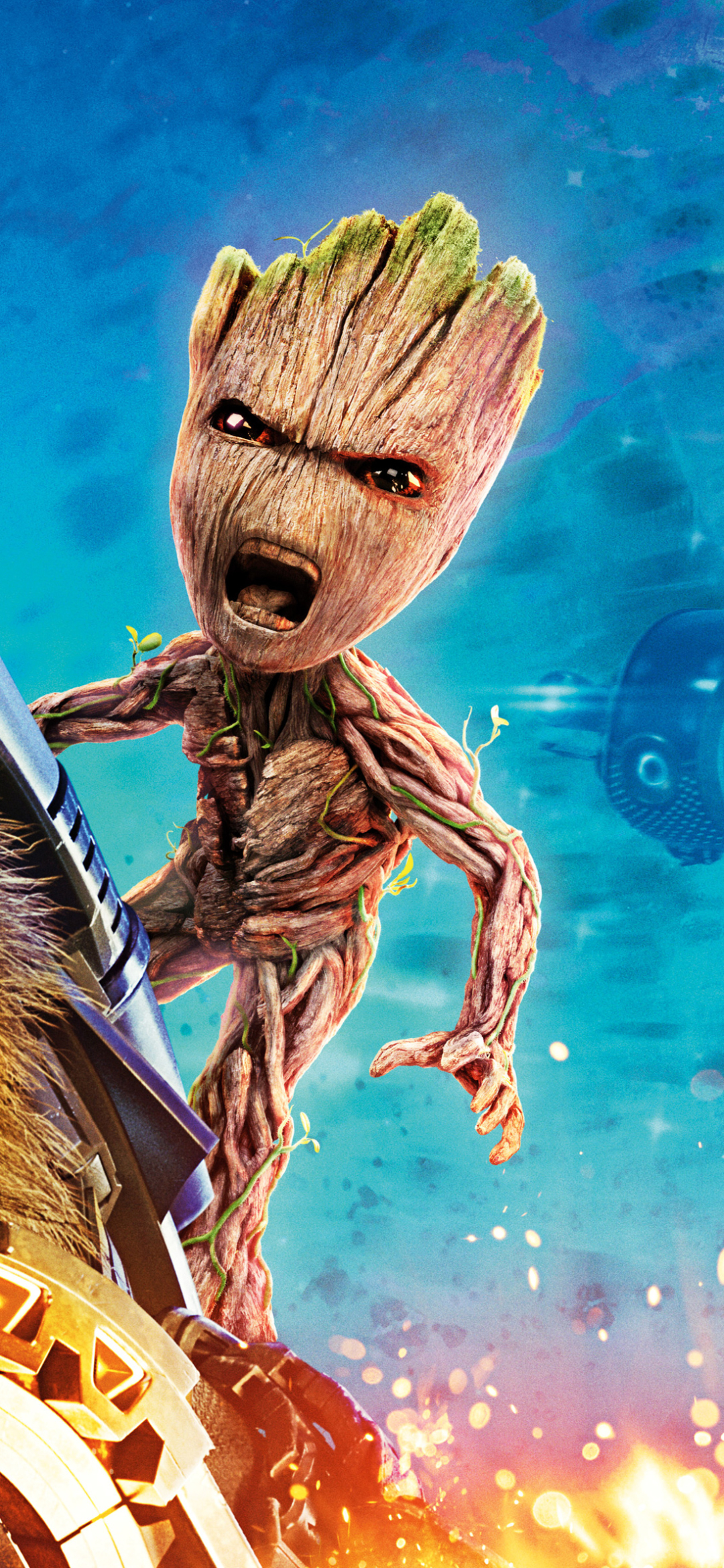 Descarga gratuita de fondo de pantalla para móvil de Películas, Groot, Los Guardianes De La Galáxia Vol 2, Bebé Groot.
