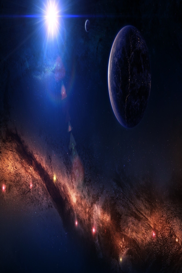 Download mobile wallpaper Sci Fi, Planetary Ring for free.