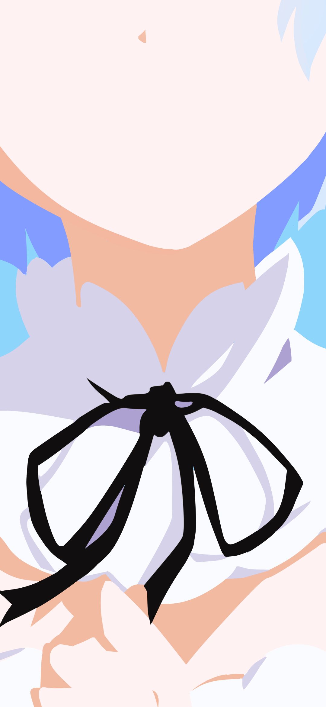 Handy-Wallpaper Minimalistisch, Animes, Re:zero Das Leben In Einer Anderen Welt Beginnen, Rem (Re: Null) kostenlos herunterladen.