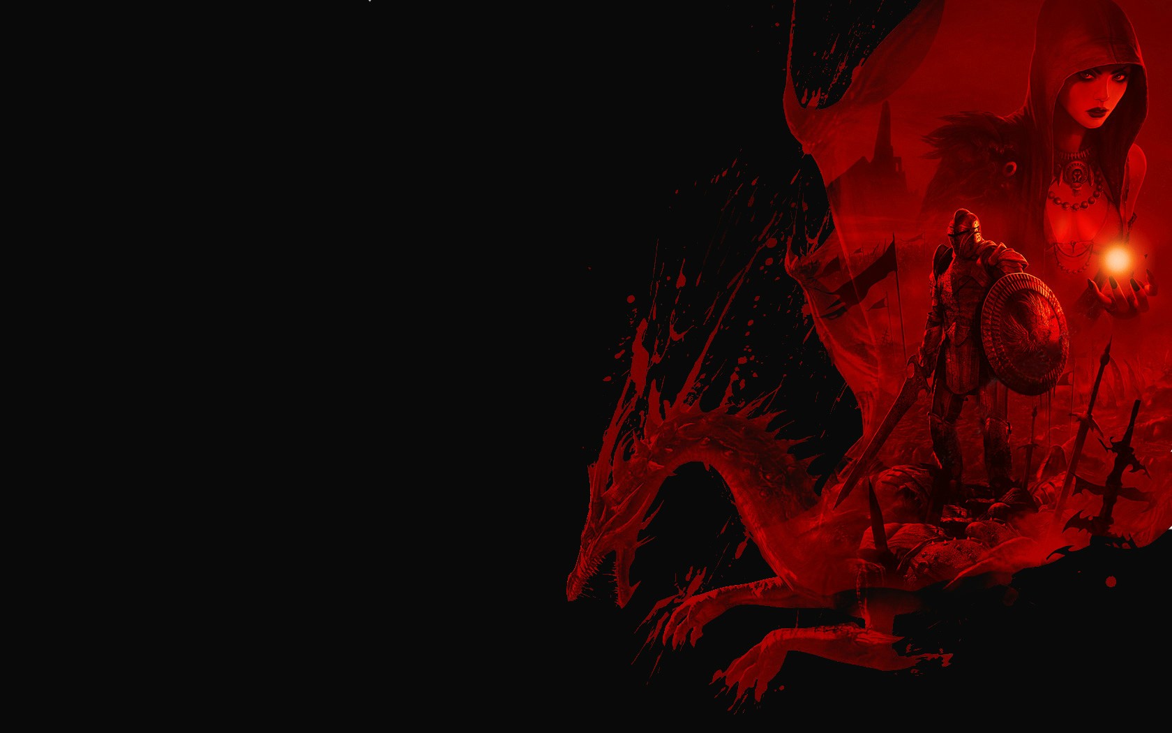 Скачать обои бесплатно Видеоигры, Dragon Age: Начало, Эпоха Драконов картинка на рабочий стол ПК