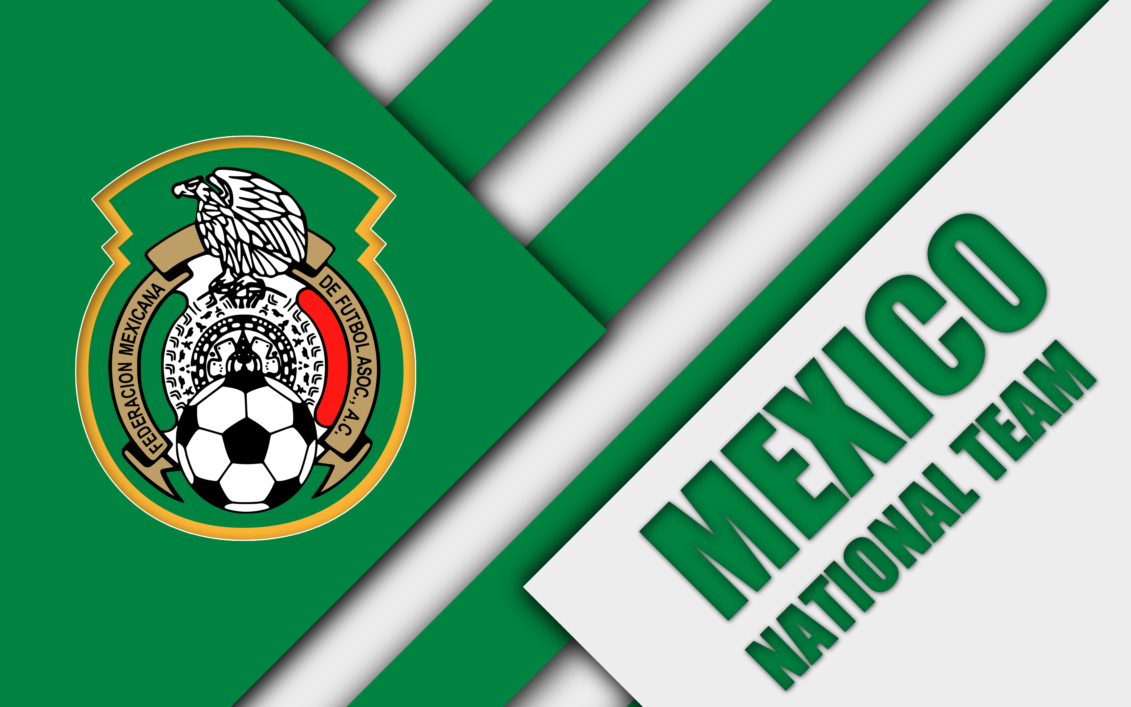 451867壁紙のダウンロードスポーツ, サッカー メキシコ代表チーム, 象徴, ロゴ, メキシコ, サッカー-スクリーンセーバーと写真を無料で