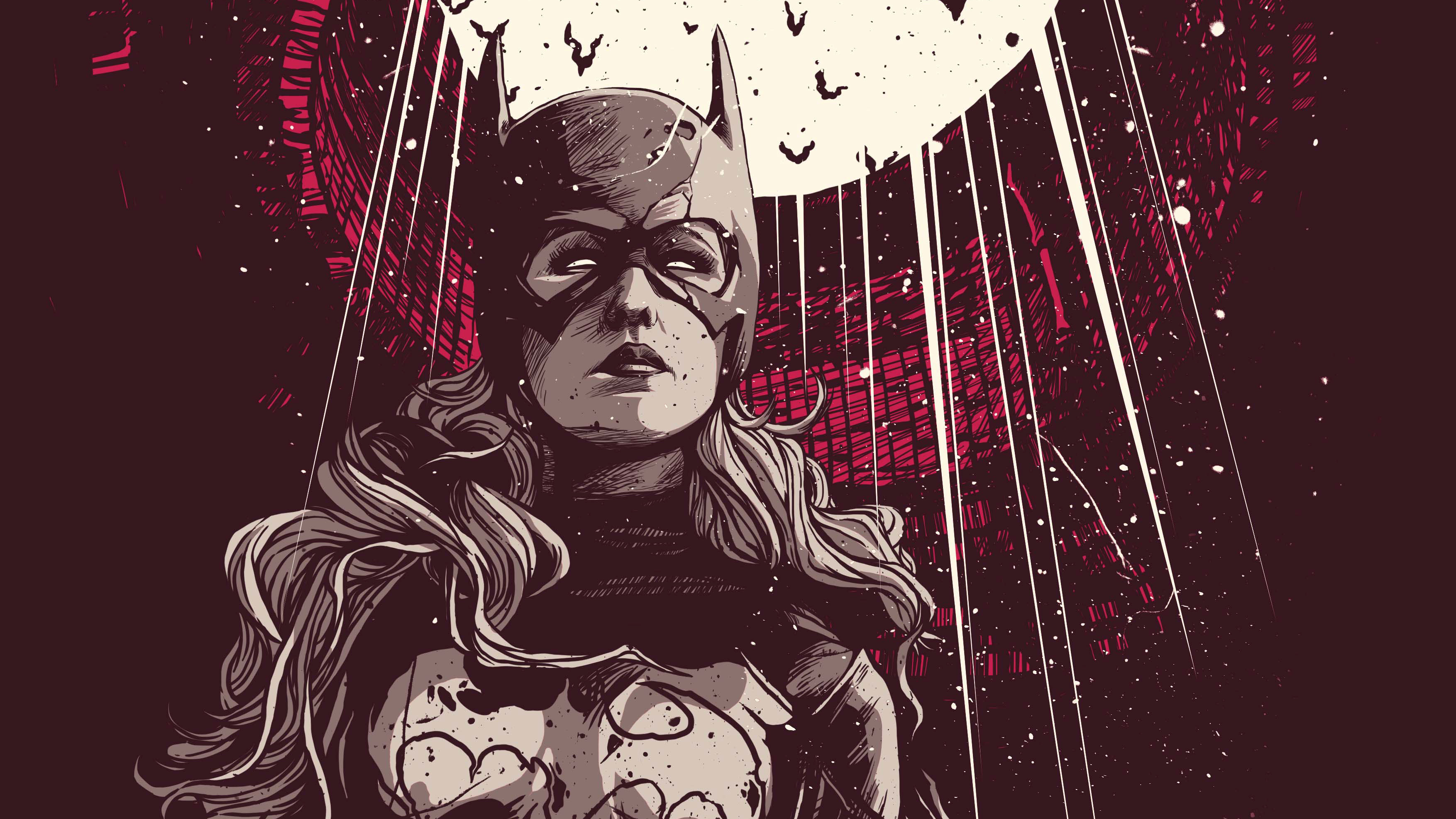 Handy-Wallpaper Comics, The Batman, Dc Comics, Batgirl kostenlos herunterladen.