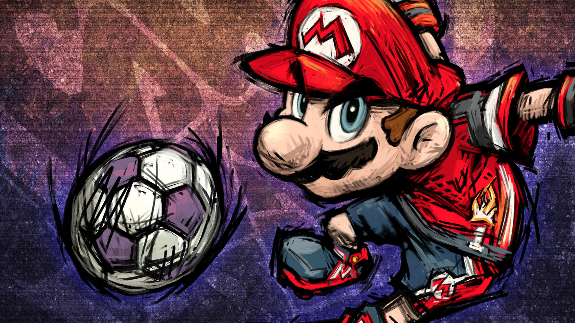 Free download wallpaper Mario, Video Game, Super Mario Strikers on your PC desktop