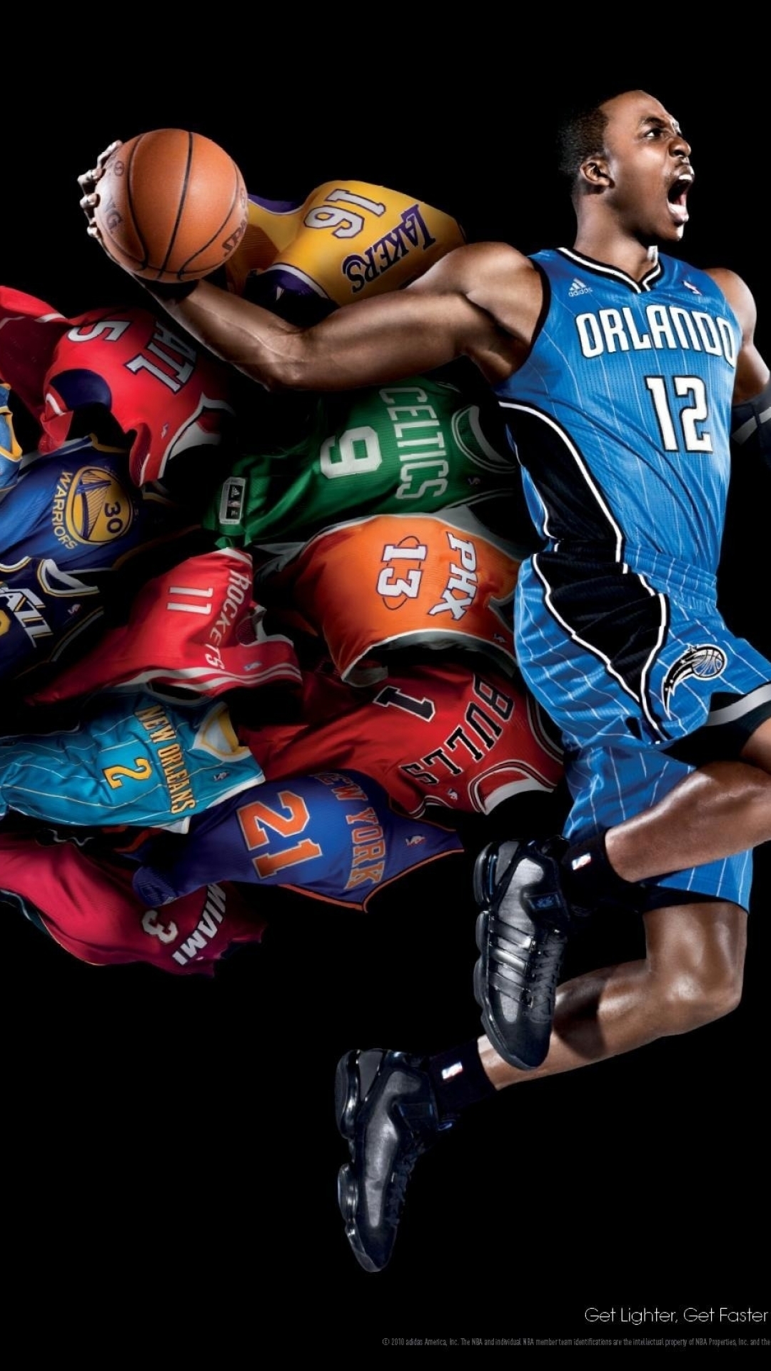 Handy-Wallpaper Sport, Basketball, Dwight Howard kostenlos herunterladen.