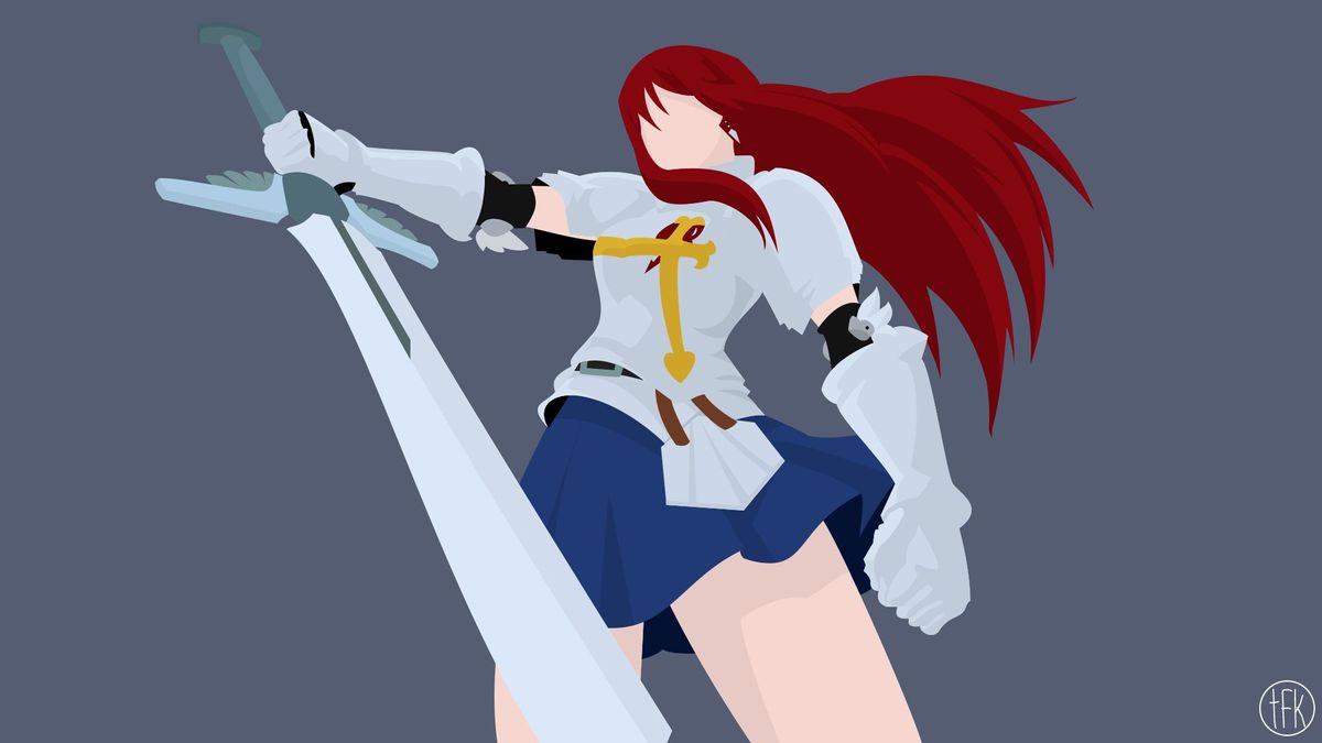 Free download wallpaper Anime, <b>Fairy</b> <b>Tail</b>, Erza Scarlet on your PC desktop.