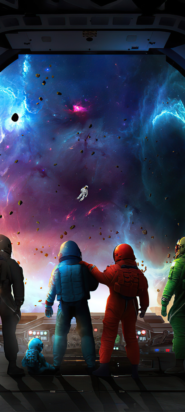 Download mobile wallpaper Astronaut, Video Game, Among Us for free.