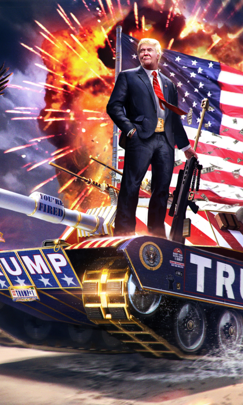 Download mobile wallpaper Celebrity, Donald Trump, President for free.