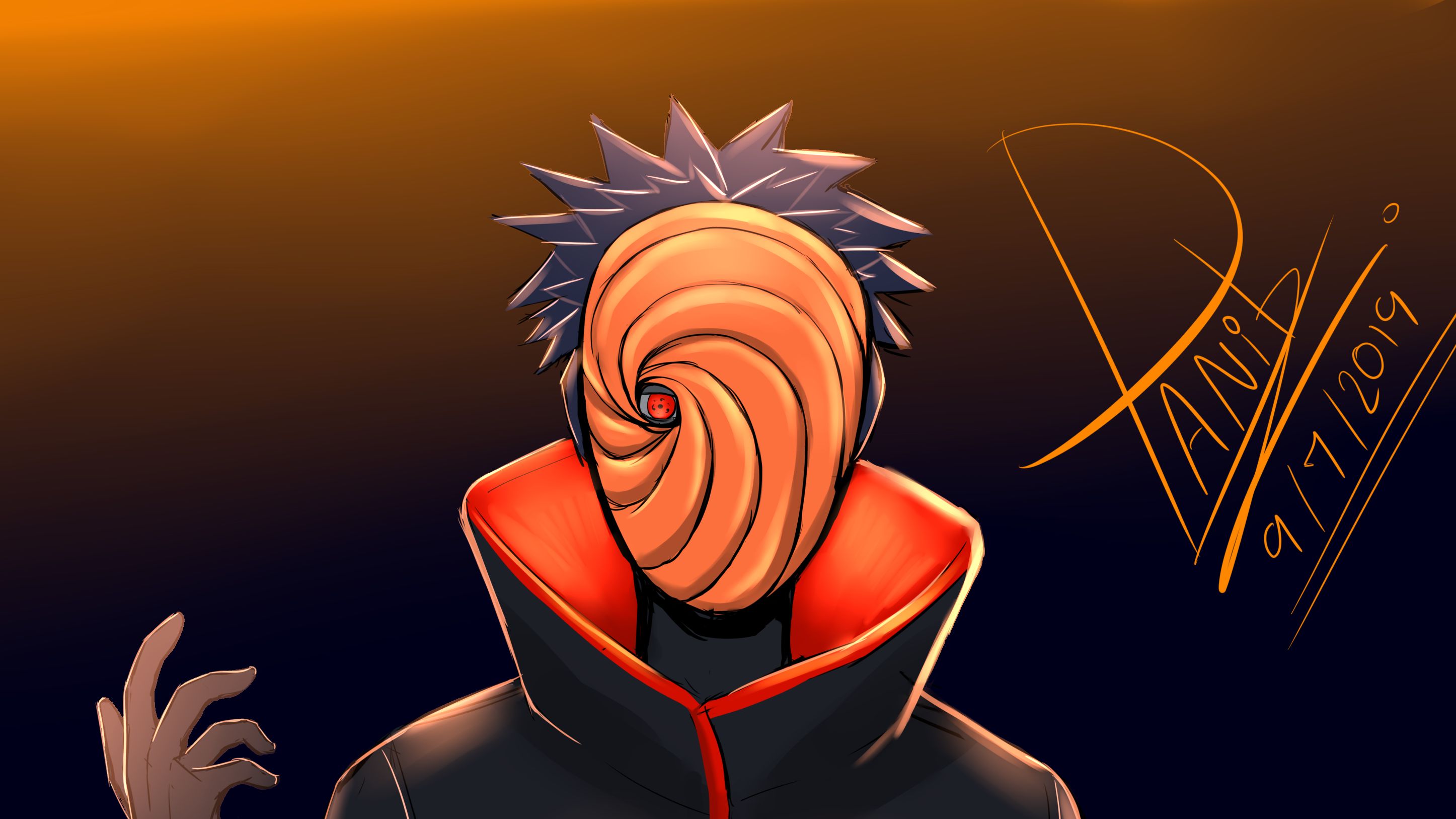 Free download wallpaper Anime, Naruto, Obito Uchiha on your PC desktop
