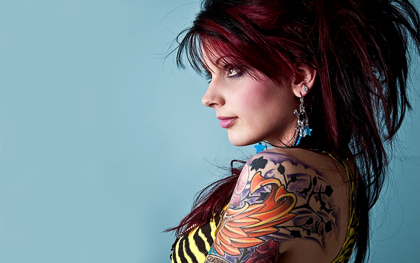 Скачати мобільні шпалери Жінки, Татуювання безкоштовно.