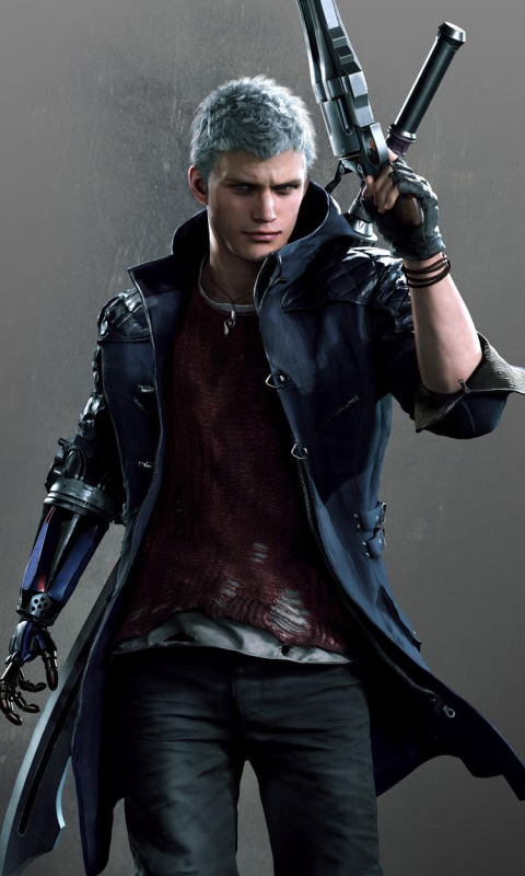 Handy-Wallpaper Devil May Cry, Computerspiele, Nero (Devil May Cry), Devil May Cry 5 kostenlos herunterladen.